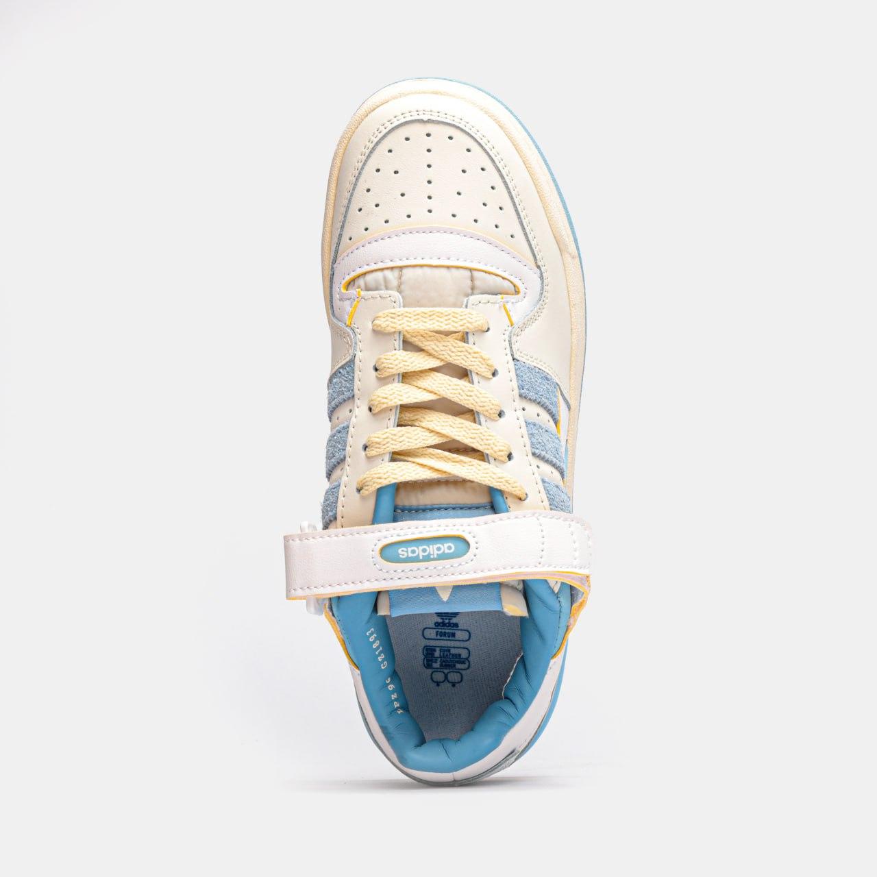 Adidas Forum 84 Low Cream Blue - изображение 7