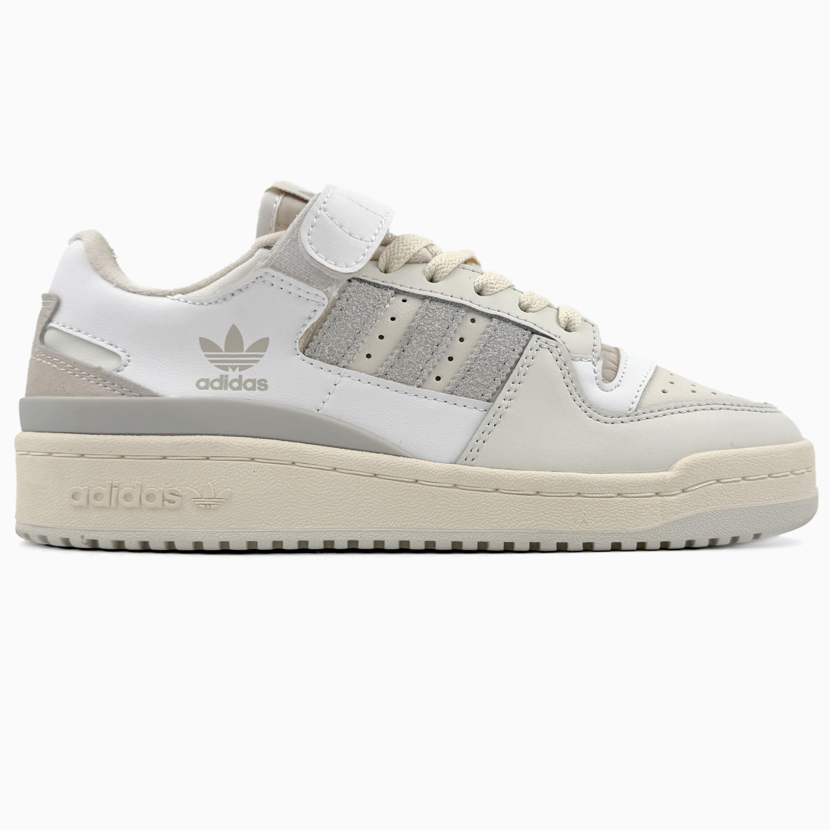 Adidas Forum 84 Low Cream White Grey - изображение 5