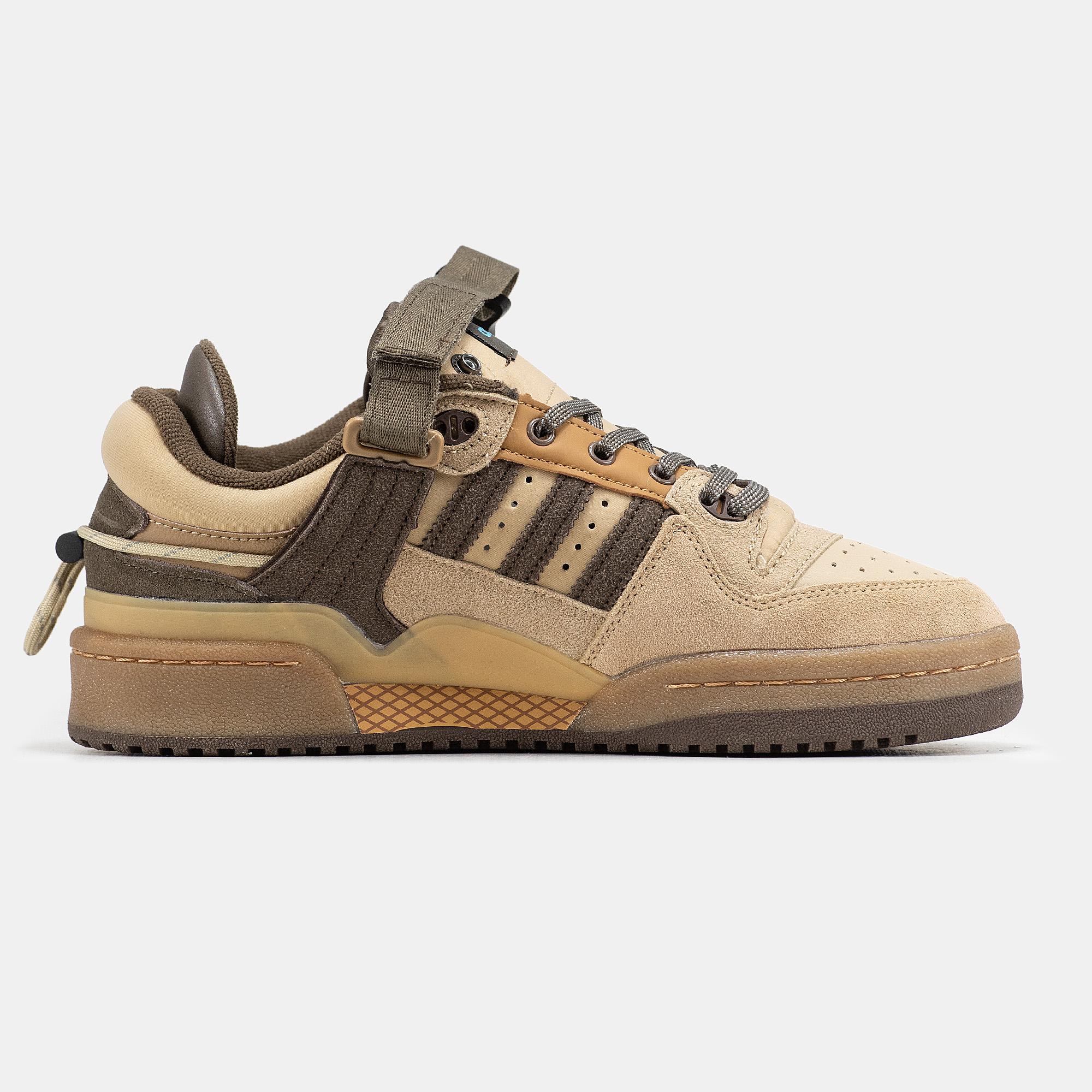 Adidas Forum x Bad Bunny Buckle Low “Brown Beige” - изображение 2