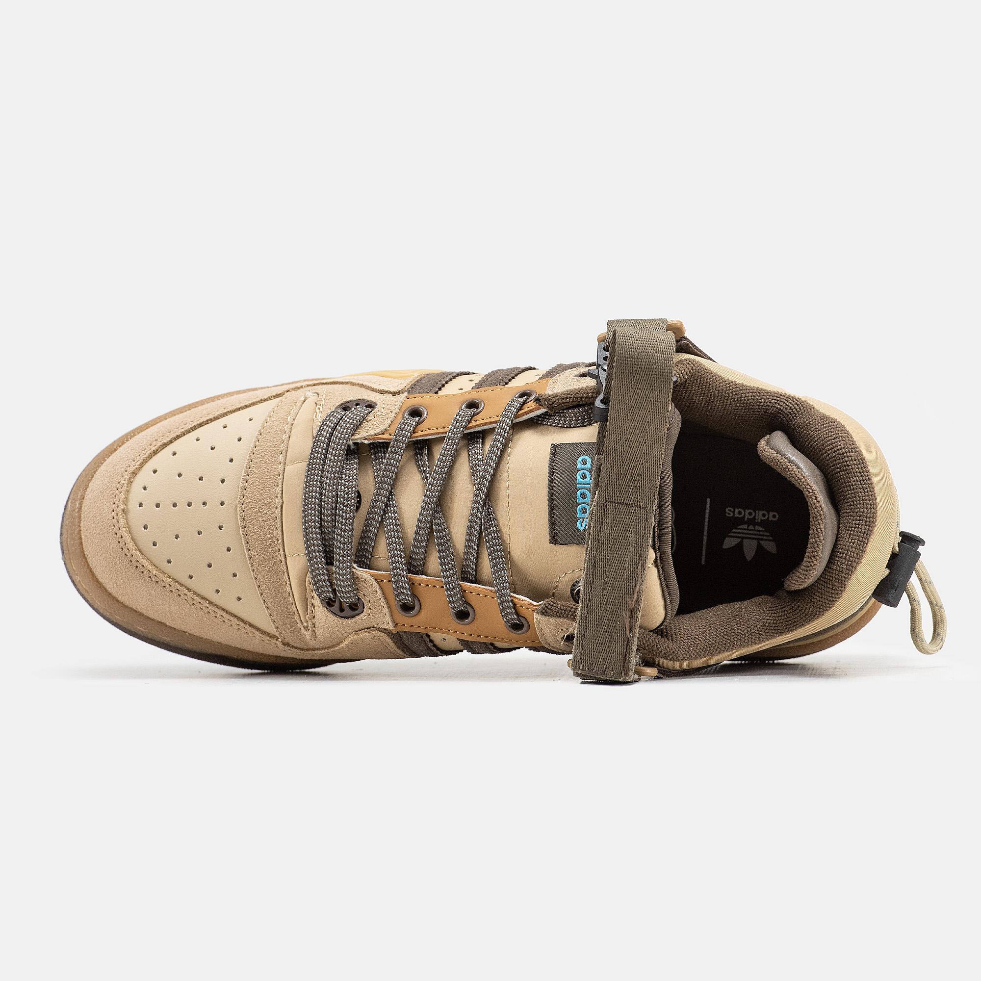 Adidas Forum x Bad Bunny Buckle Low “Brown Beige” - изображение 3