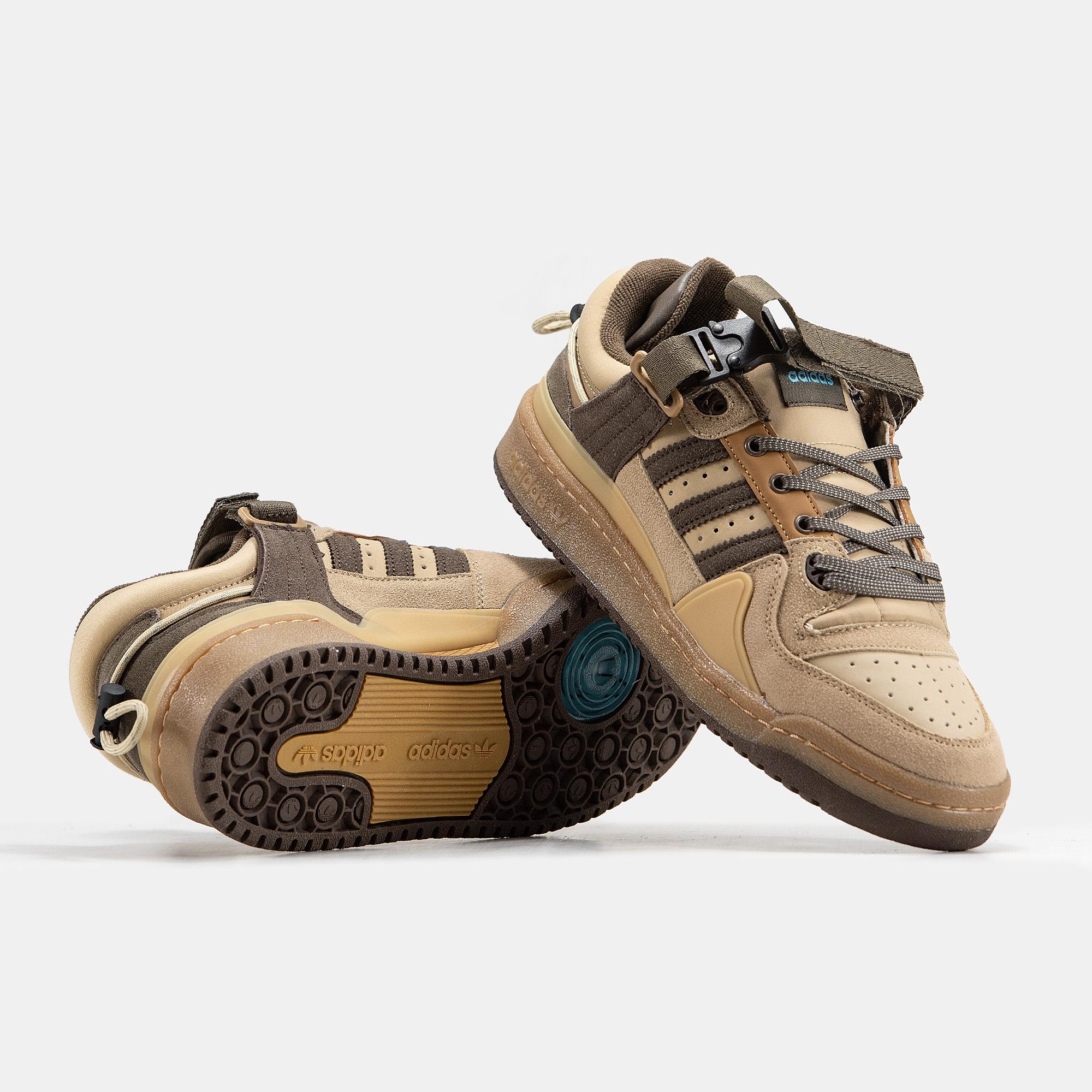 Adidas Forum x Bad Bunny Buckle Low “Brown Beige” - изображение 6