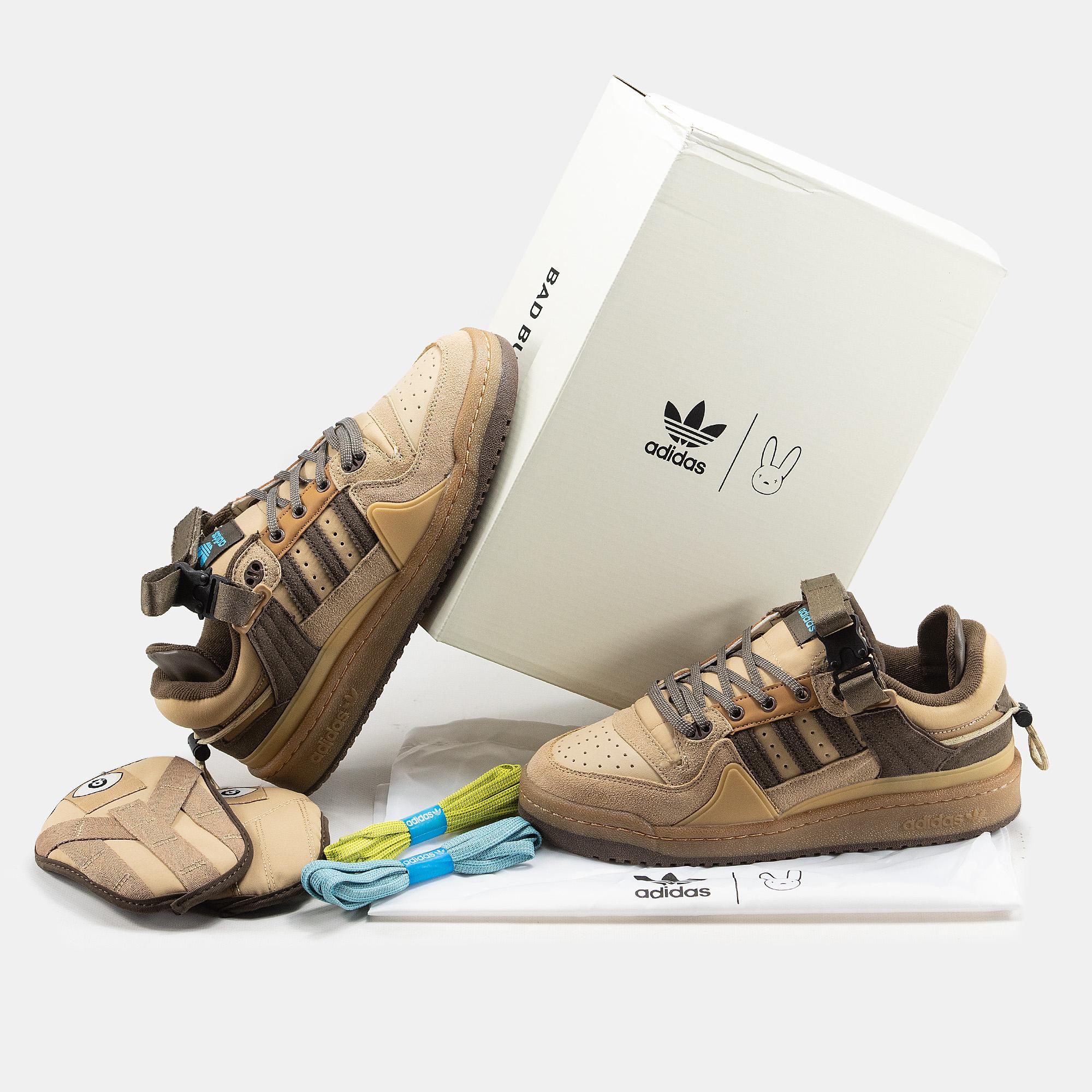 Adidas Forum x Bad Bunny Buckle Low “Brown Beige” - изображение 8