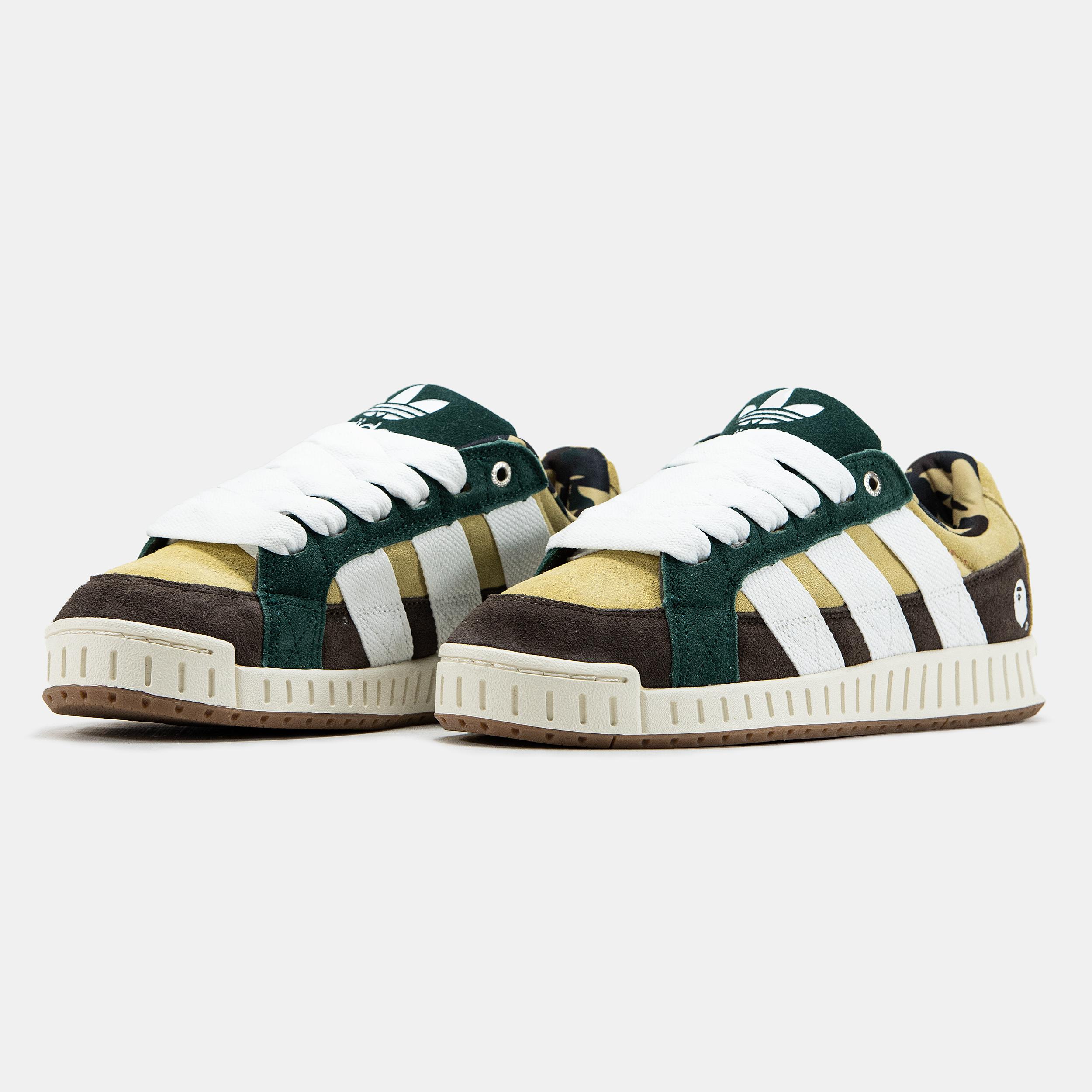 Adidas LWST x Bape "Green Brown White" - изображение 6