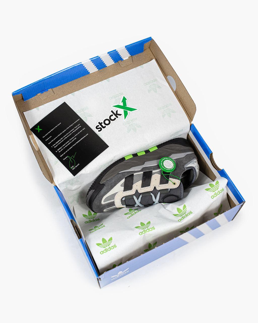 Adidas Niteball "Grey Black Lime" - изображение 7