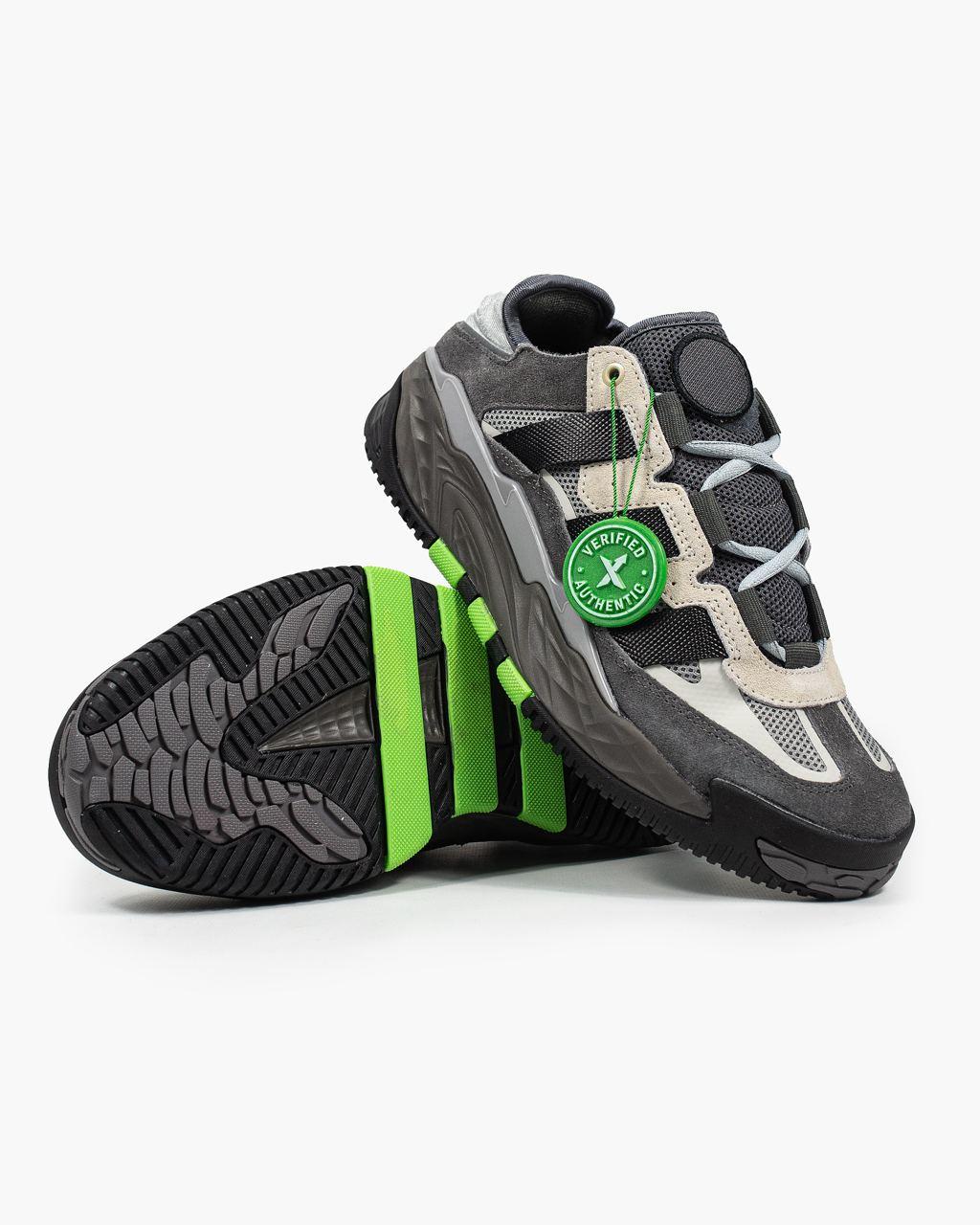 Adidas Niteball "Grey Black Lime" - изображение 8