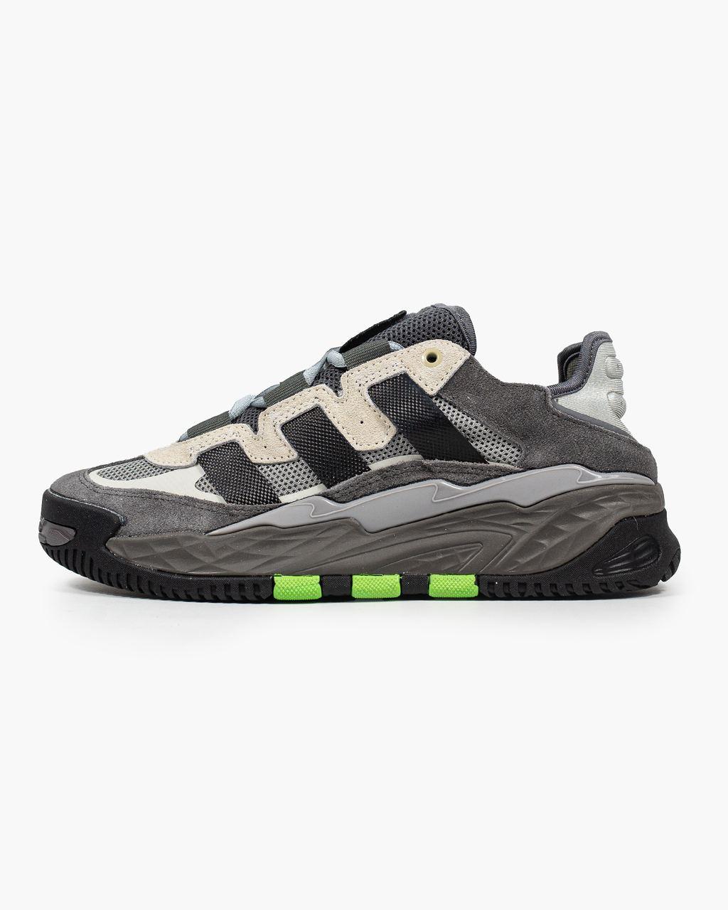 Adidas Niteball "Grey Black Lime"