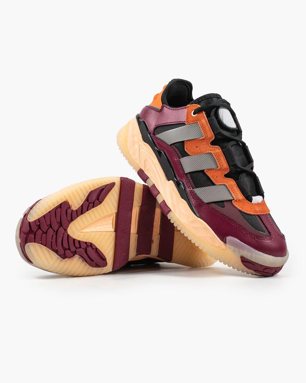 Adidas Niteball "Burgundy Orange Grey" - изображение 4
