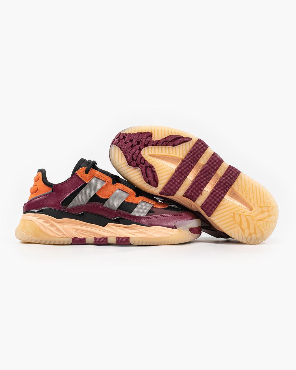 Adidas Niteball "Burgundy Orange Grey" - изображение 6