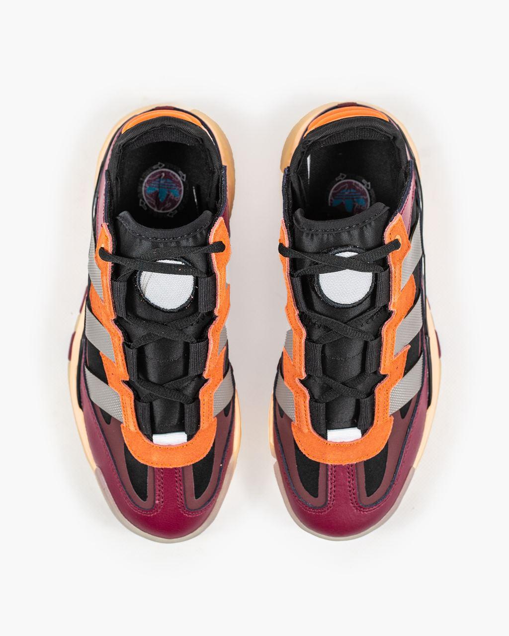 Adidas Niteball "Burgundy Orange Grey" - изображение 8