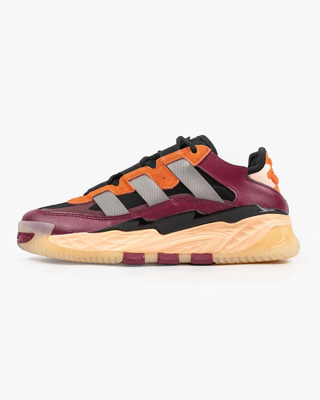 Adidas Niteball "Burgundy Orange Grey"