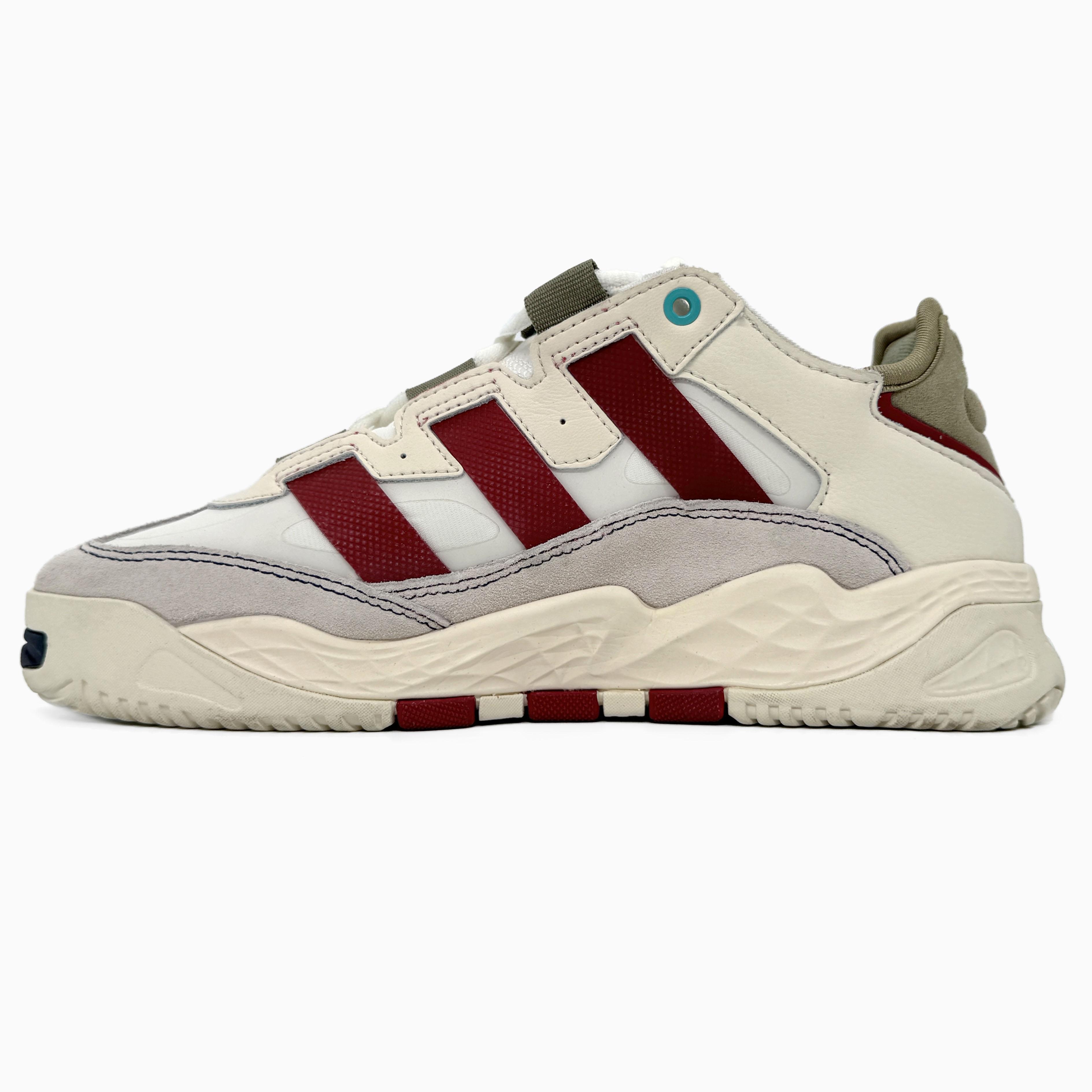 Adidas Niteball Off White Maroon Orange - изображение 3