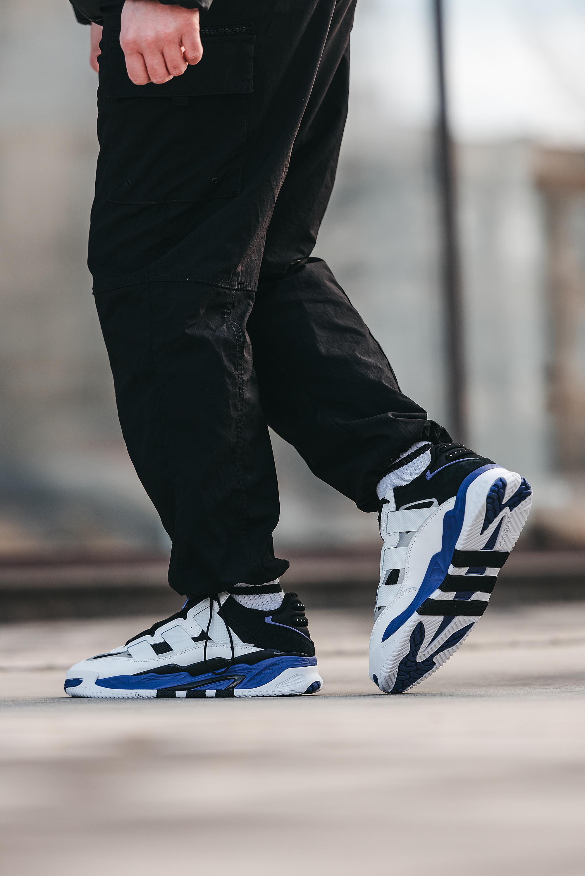 Adidas Niteball White Black Purple - изображение 6
