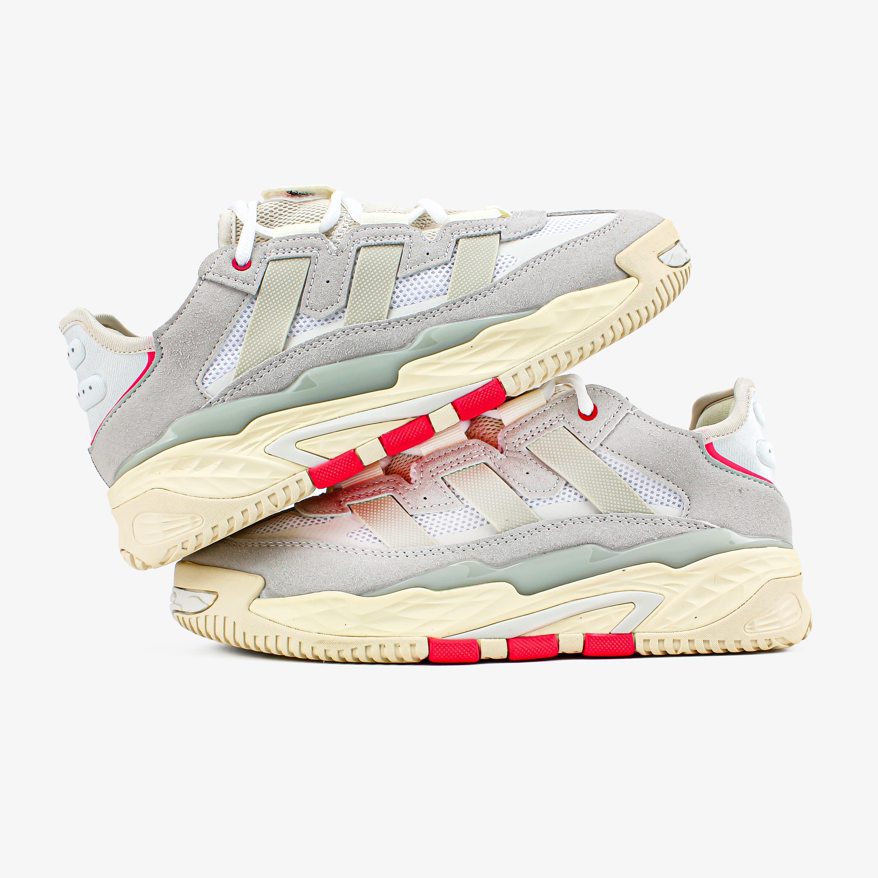 Adidas Niteball Grey White Red - изображение 3