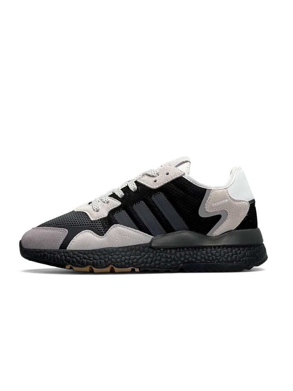 Adidas Nite Jogger Black Grey White