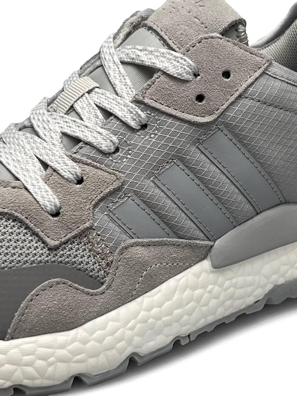 Adidas Nite Jogger Grey White - изображение 1