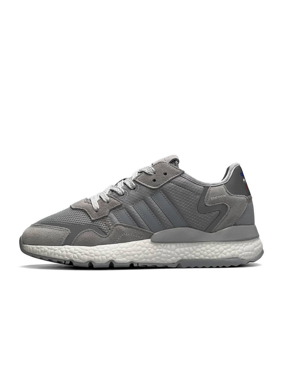 Adidas Nite Jogger Grey White