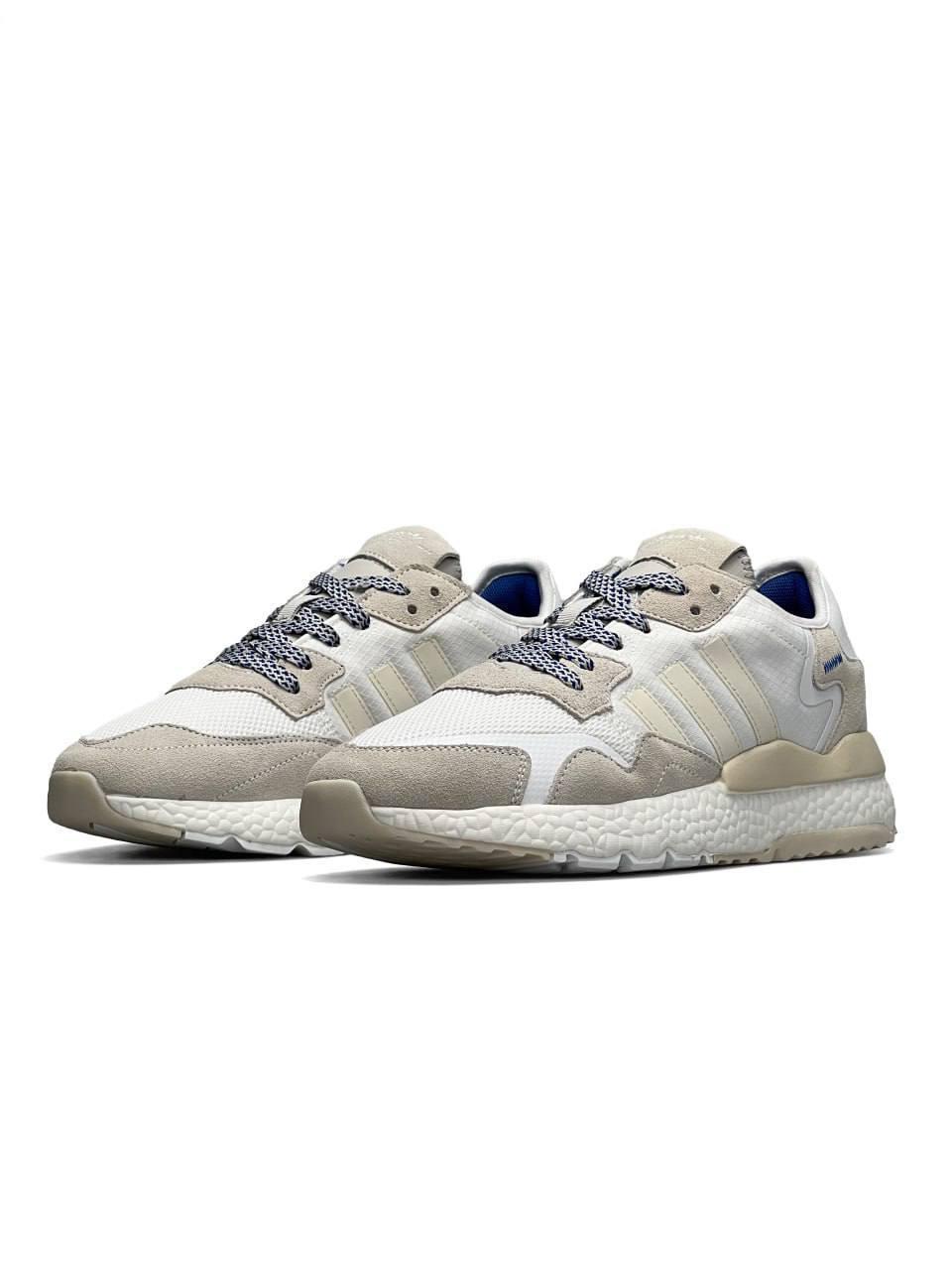 Adidas Nite Jogger Cream White Beige - изображение 4