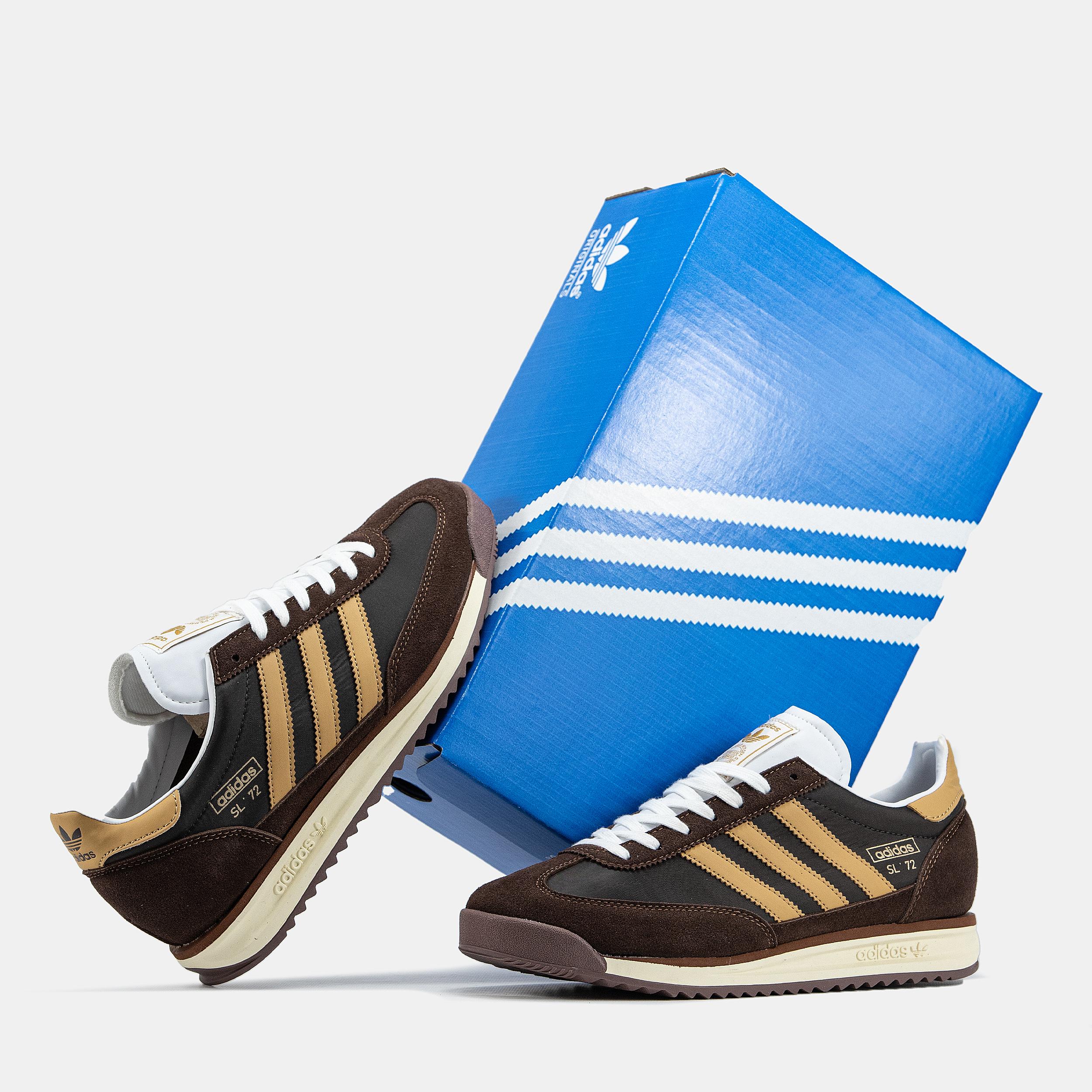 Adidas SL 72 Brown Beige Black - изображение 4