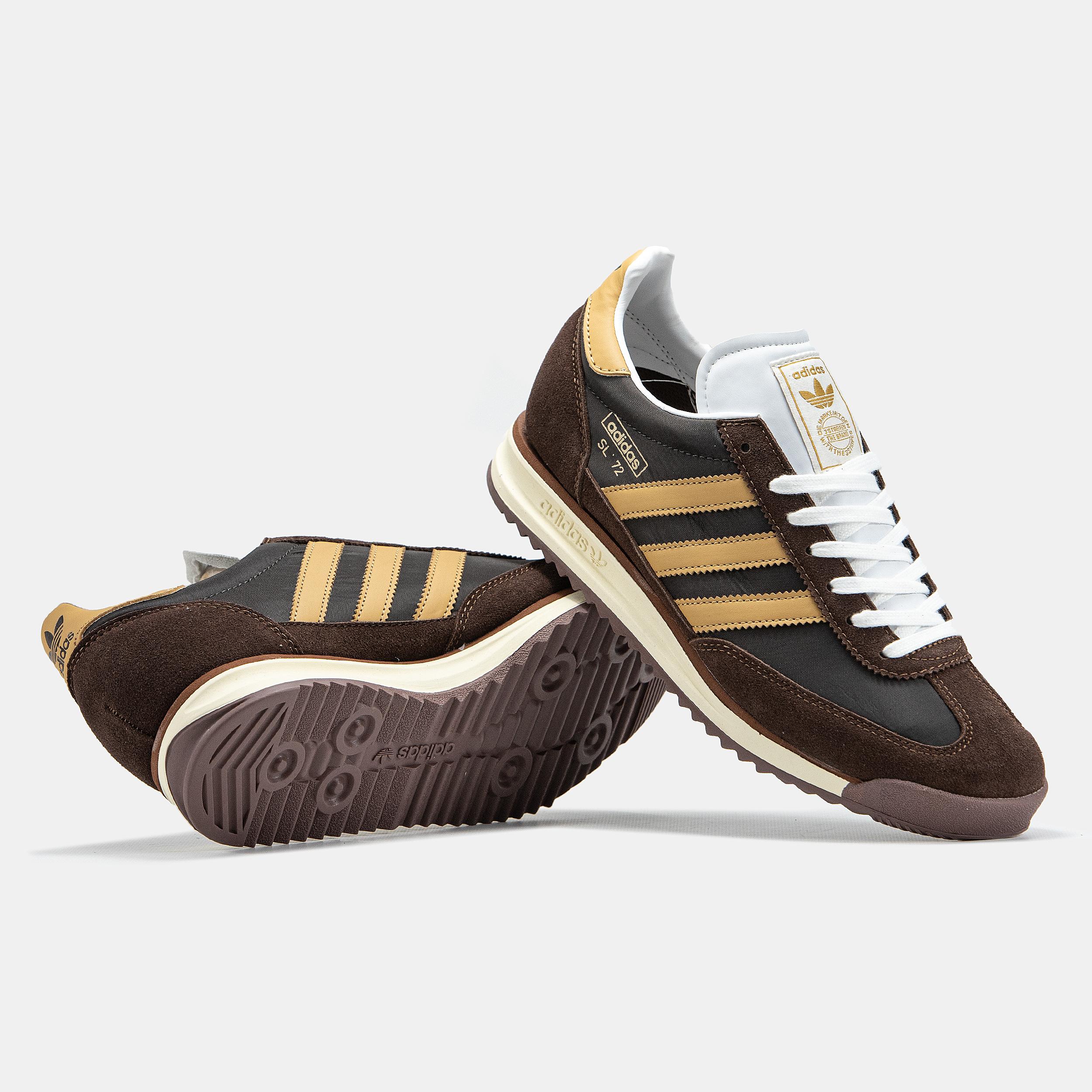 Adidas SL 72 Brown Beige Black - изображение 7