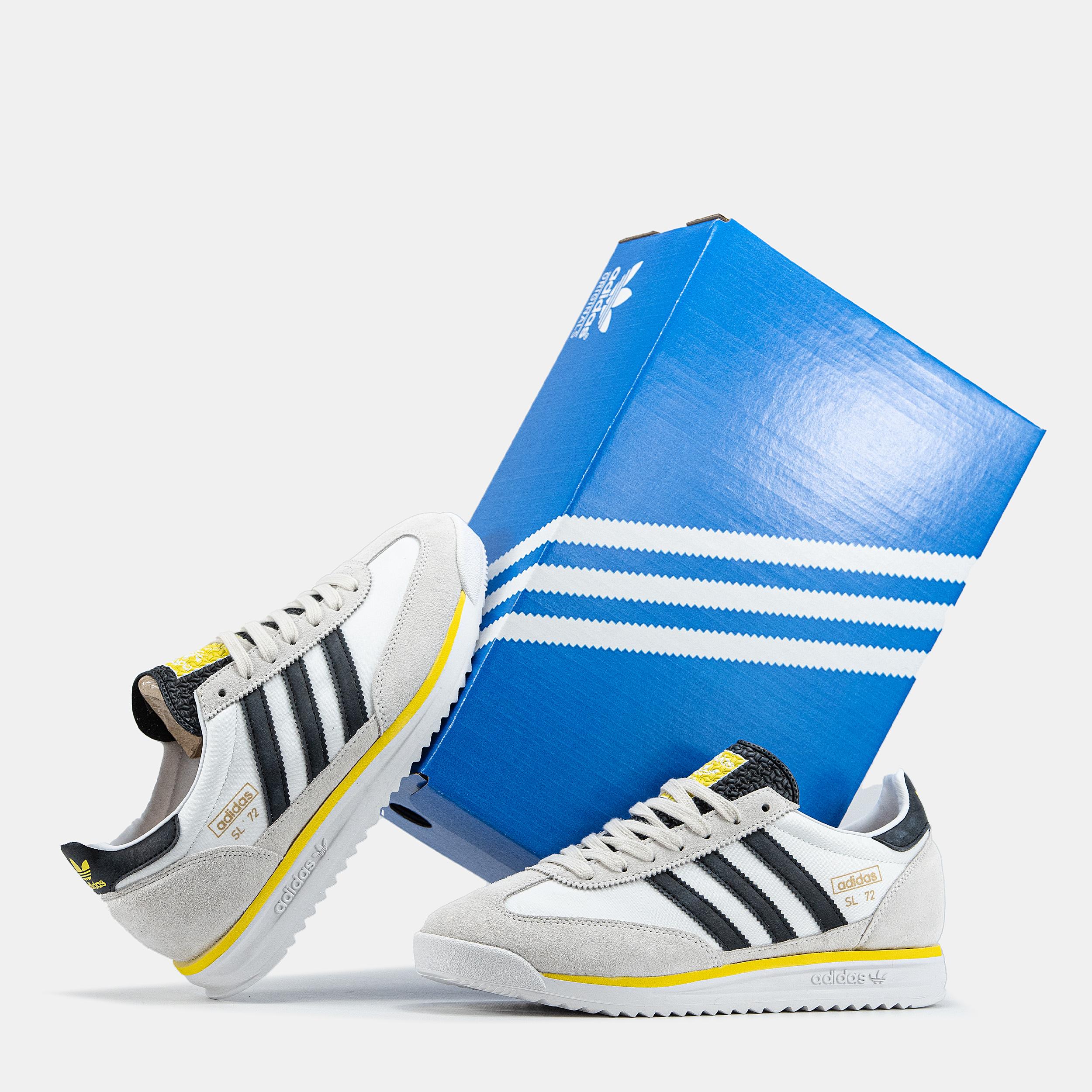 Adidas SL 72 "White Black Yellow" - изображение 3