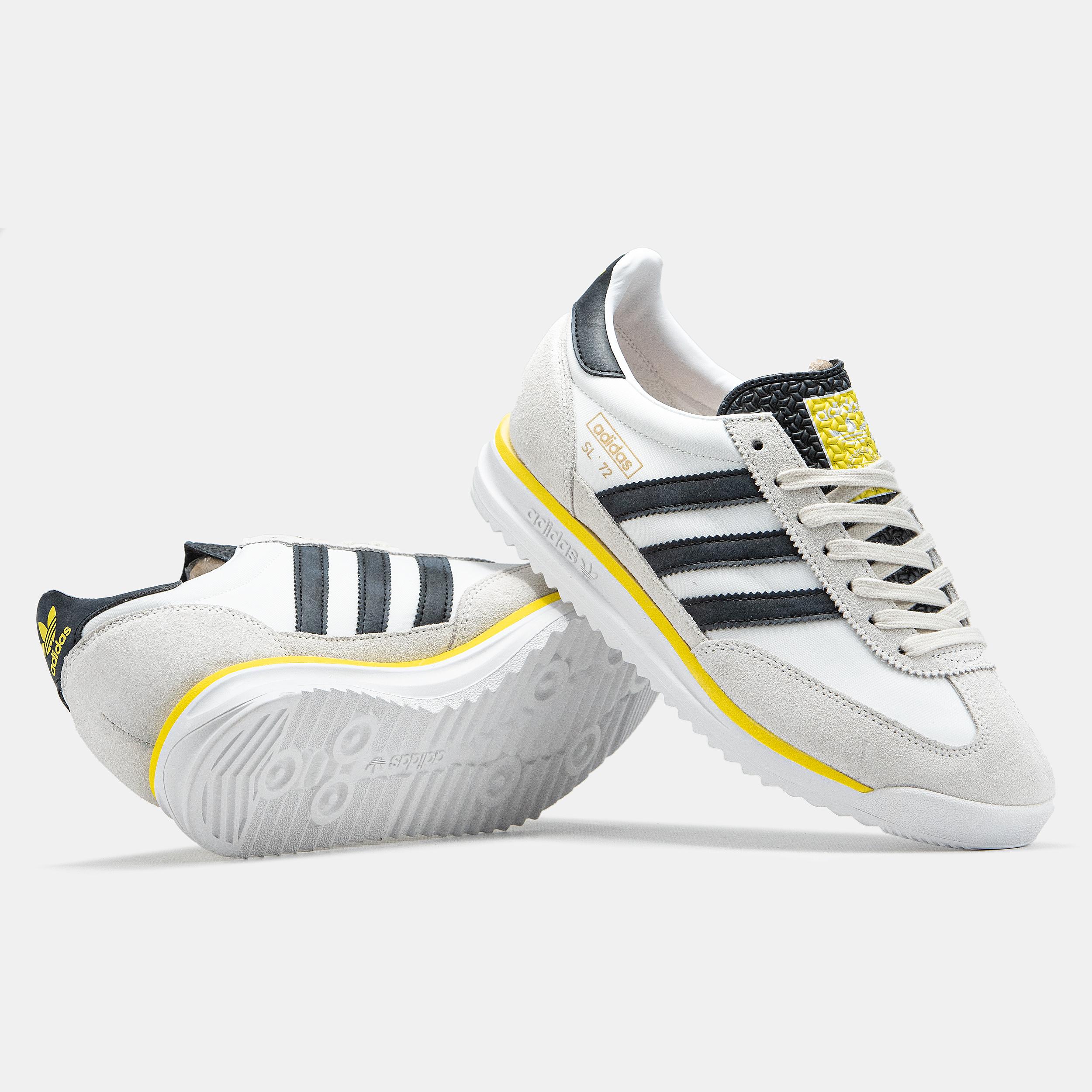 Adidas SL 72 "White Black Yellow" - изображение 6