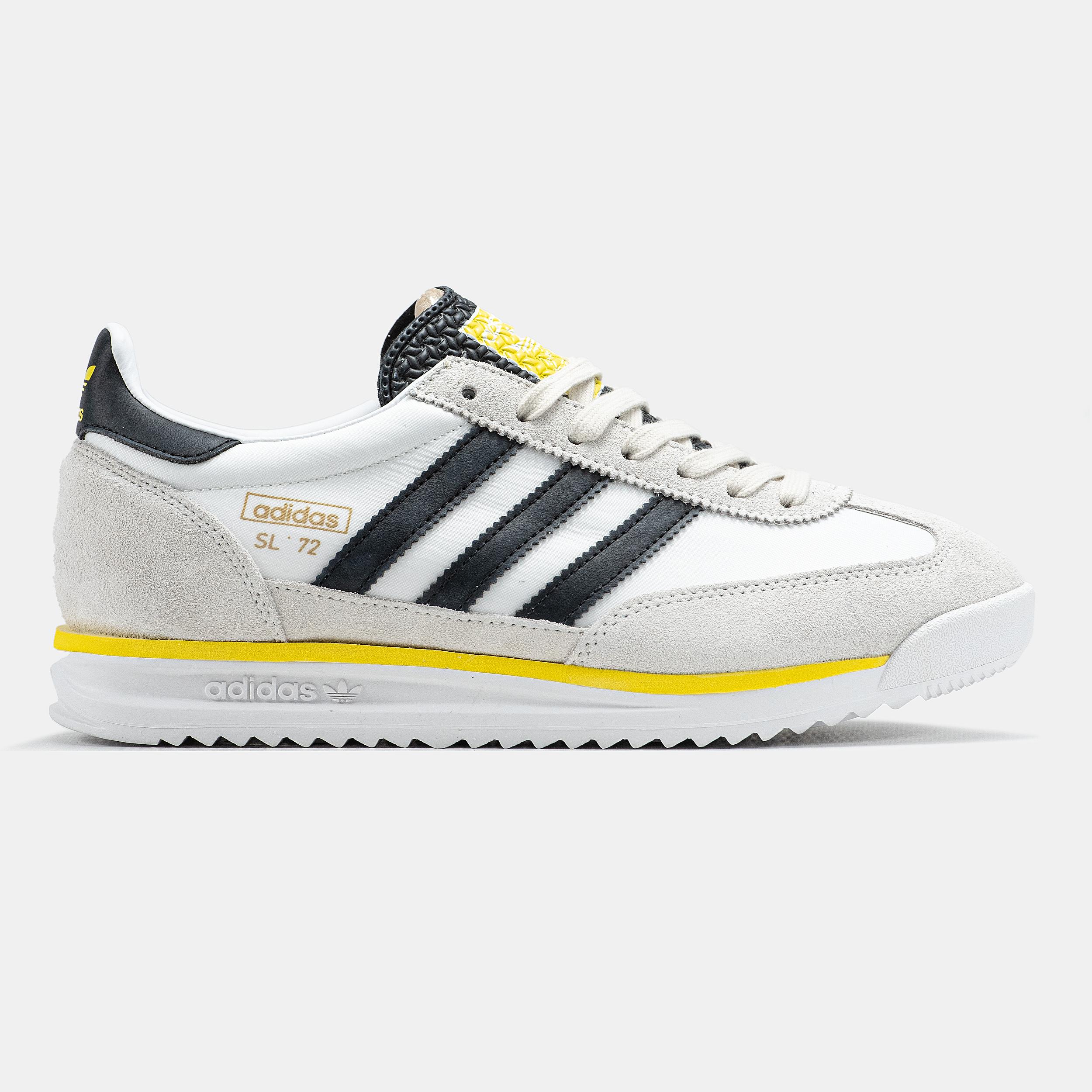 Adidas SL 72 "White Black Yellow" - изображение 7