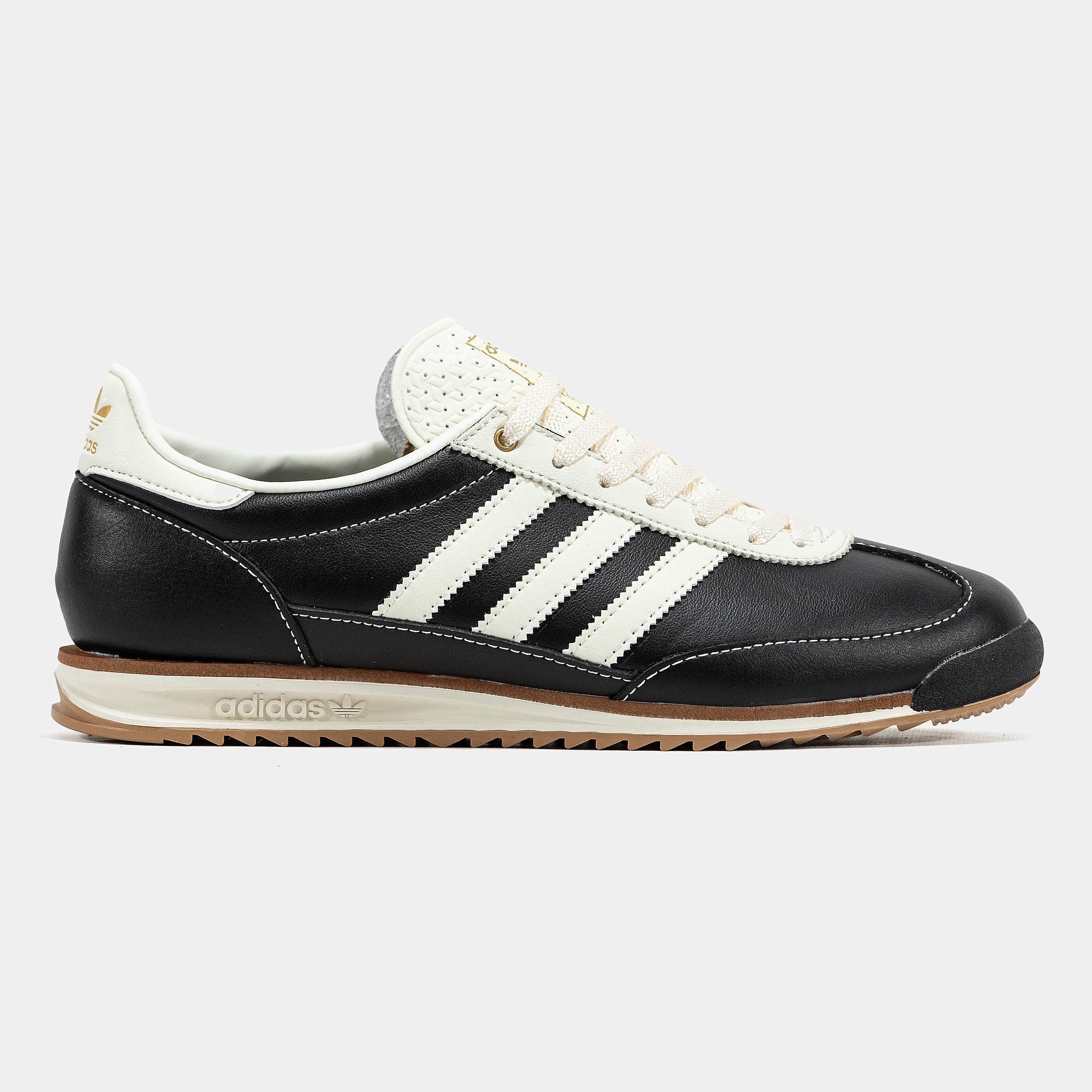 Adidas SL 72 "Black White Leather" - изображение 9