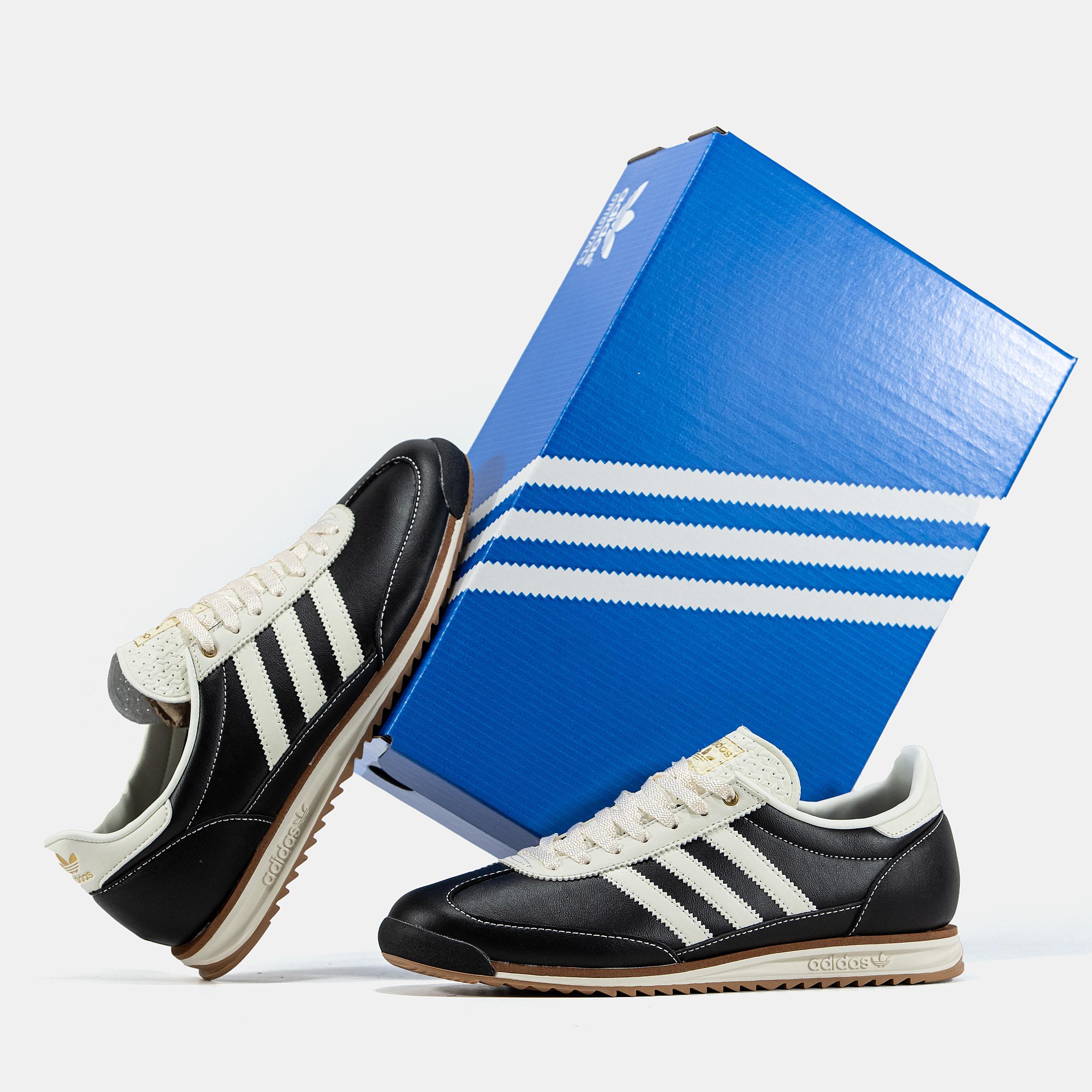 Adidas SL 72 "Black White Leather" - изображение 1
