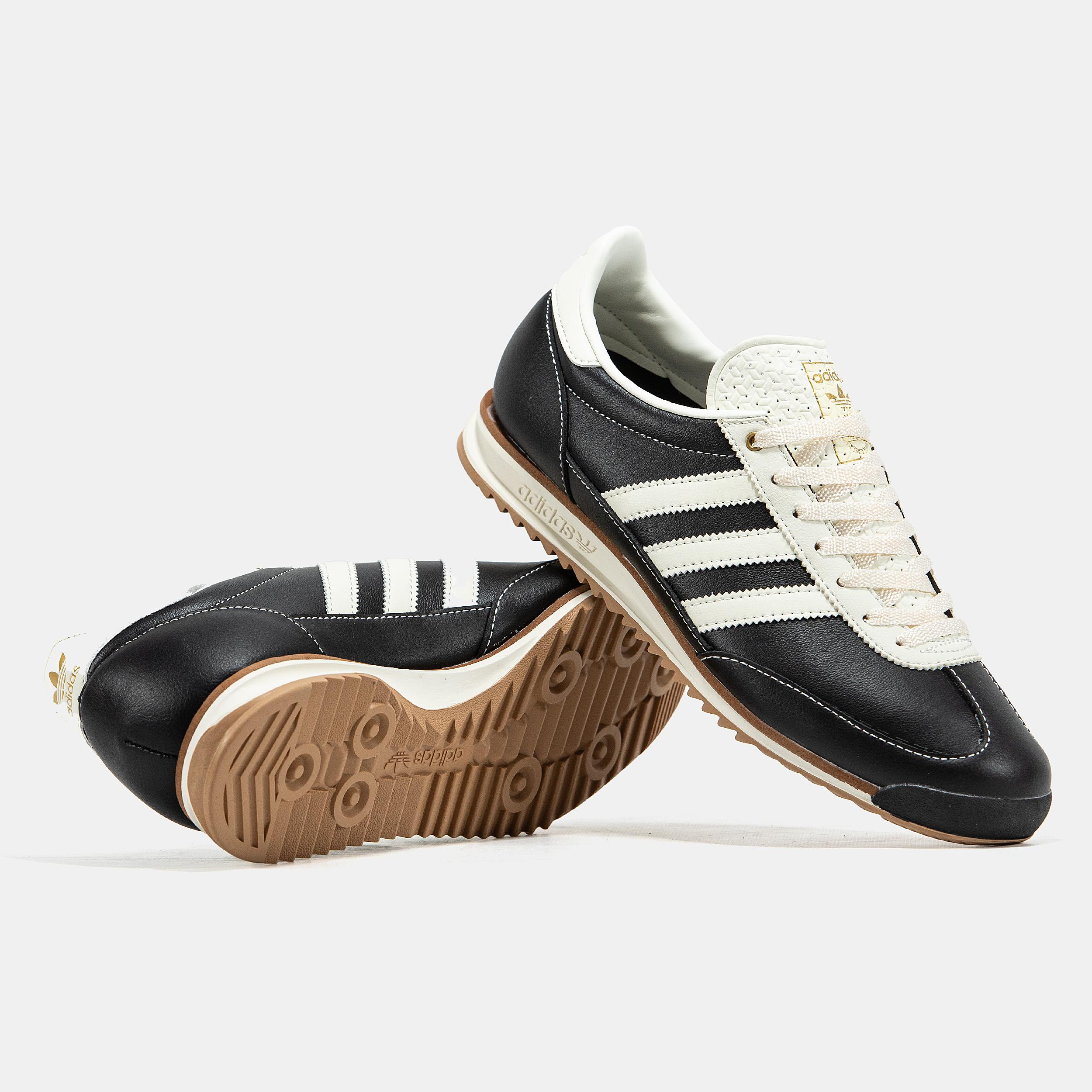 Adidas SL 72 "Black White Leather" - изображение 3