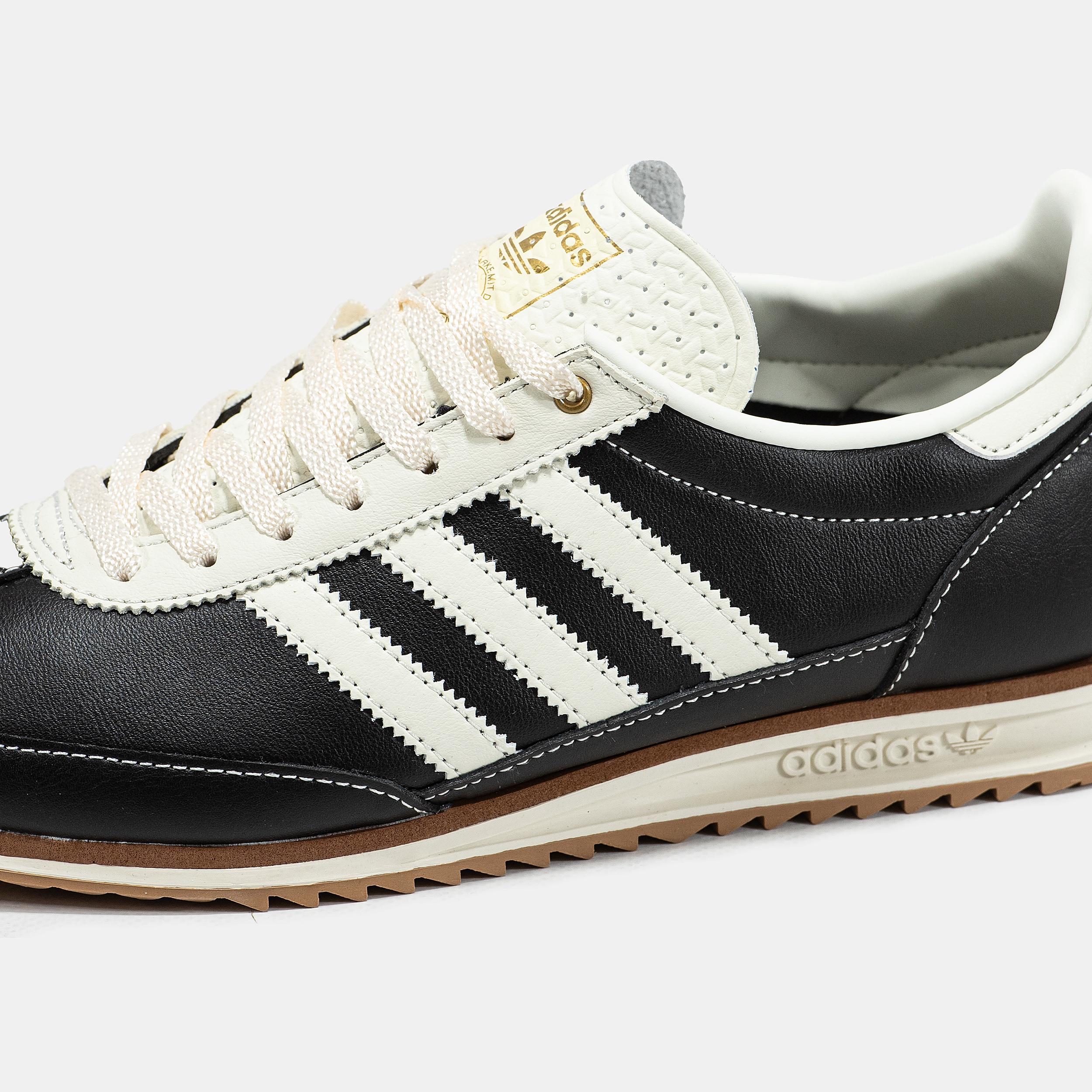 Adidas SL 72 "Black White Leather" - изображение 5