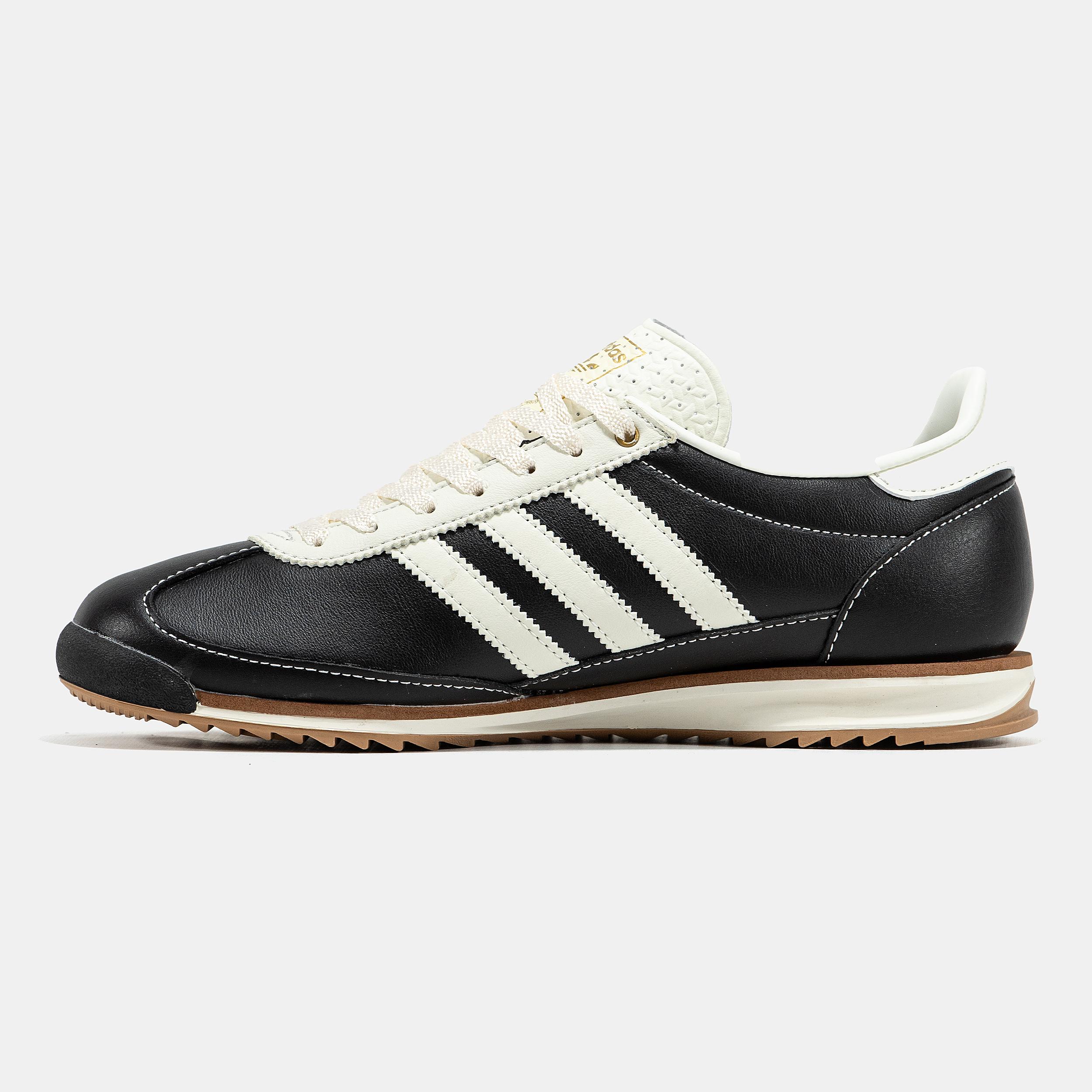 Adidas SL 72 "Black White Leather" - изображение 7