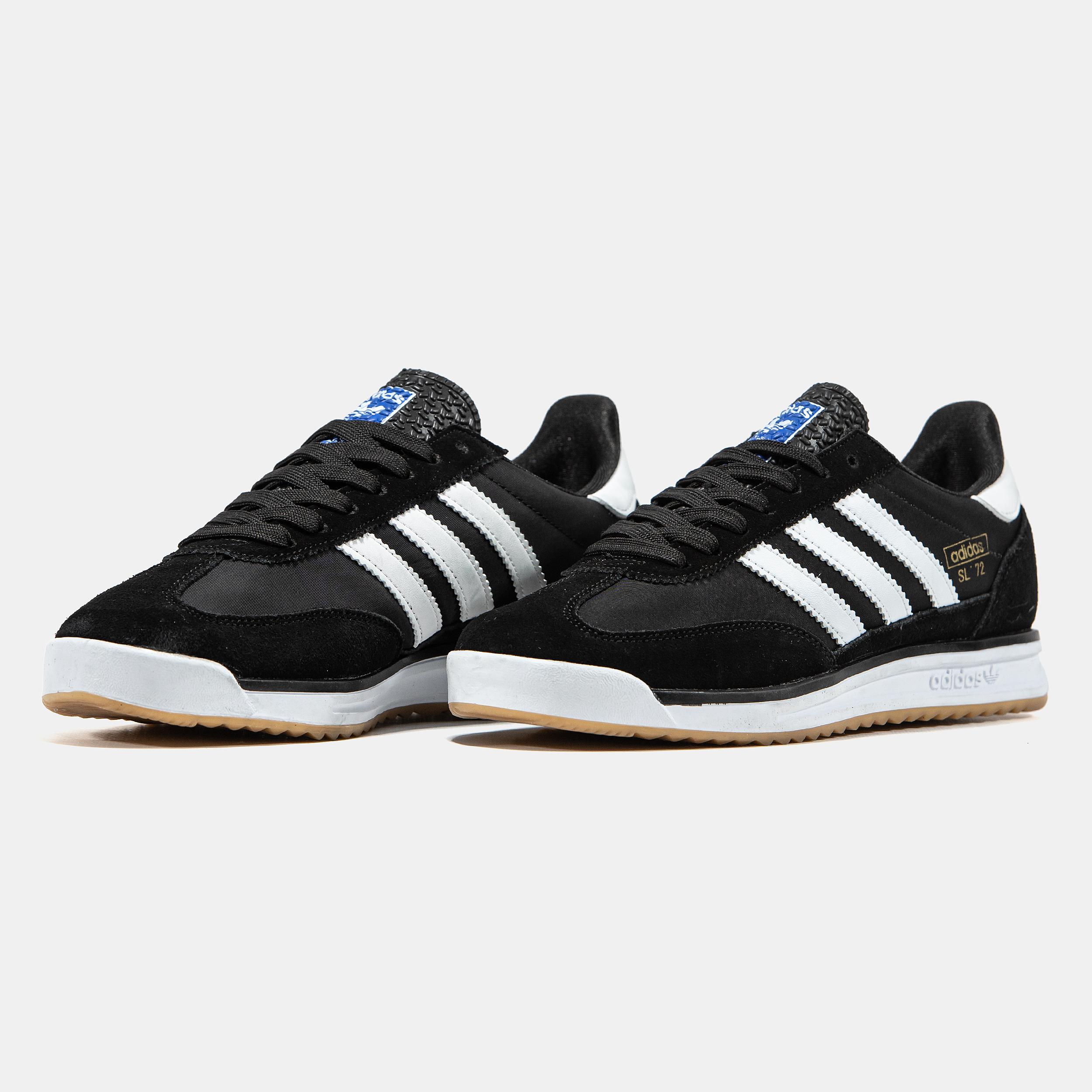 Adidas SL 72 Core Black White Gum - изображение 7