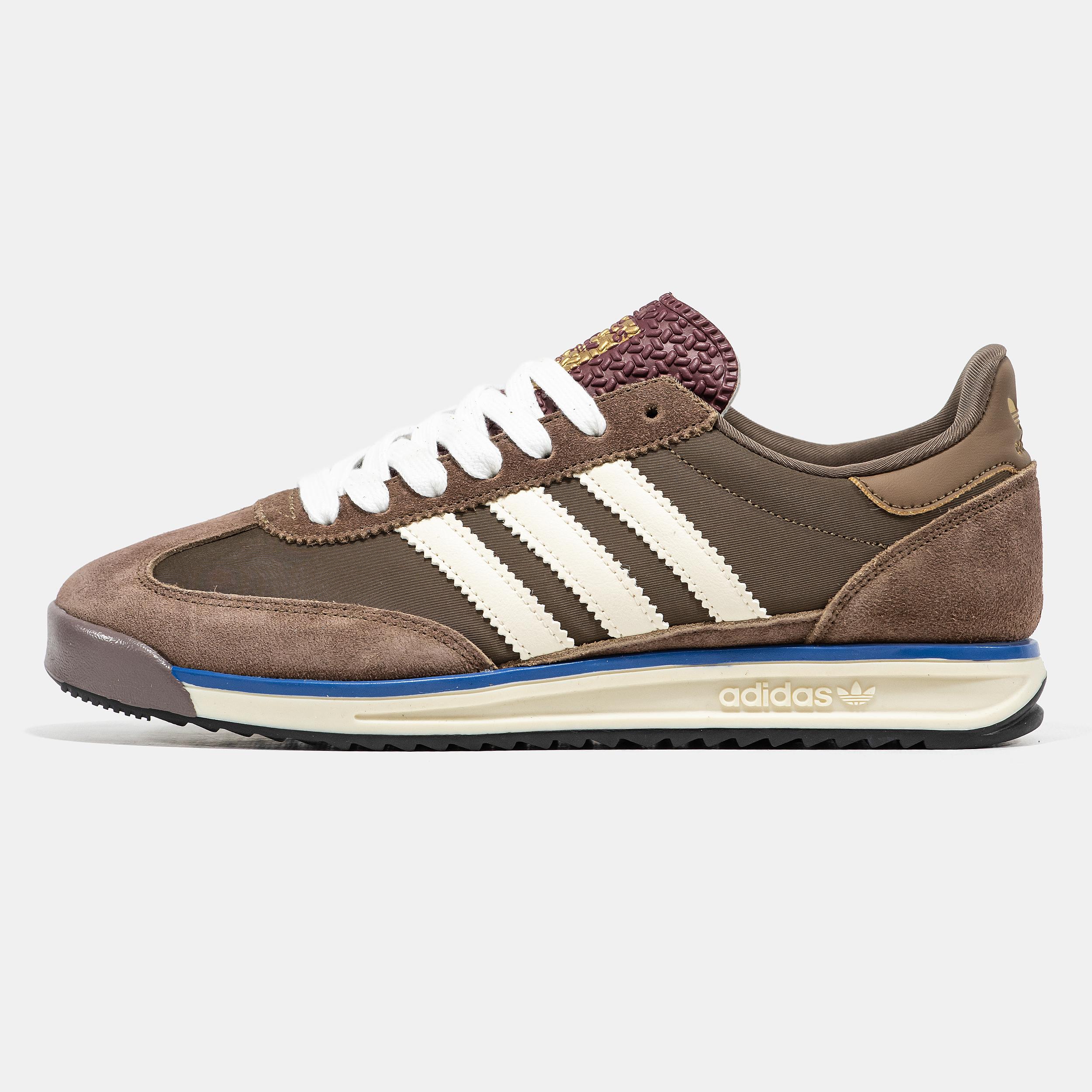 Adidas SL 72 Brown Cream Maroon