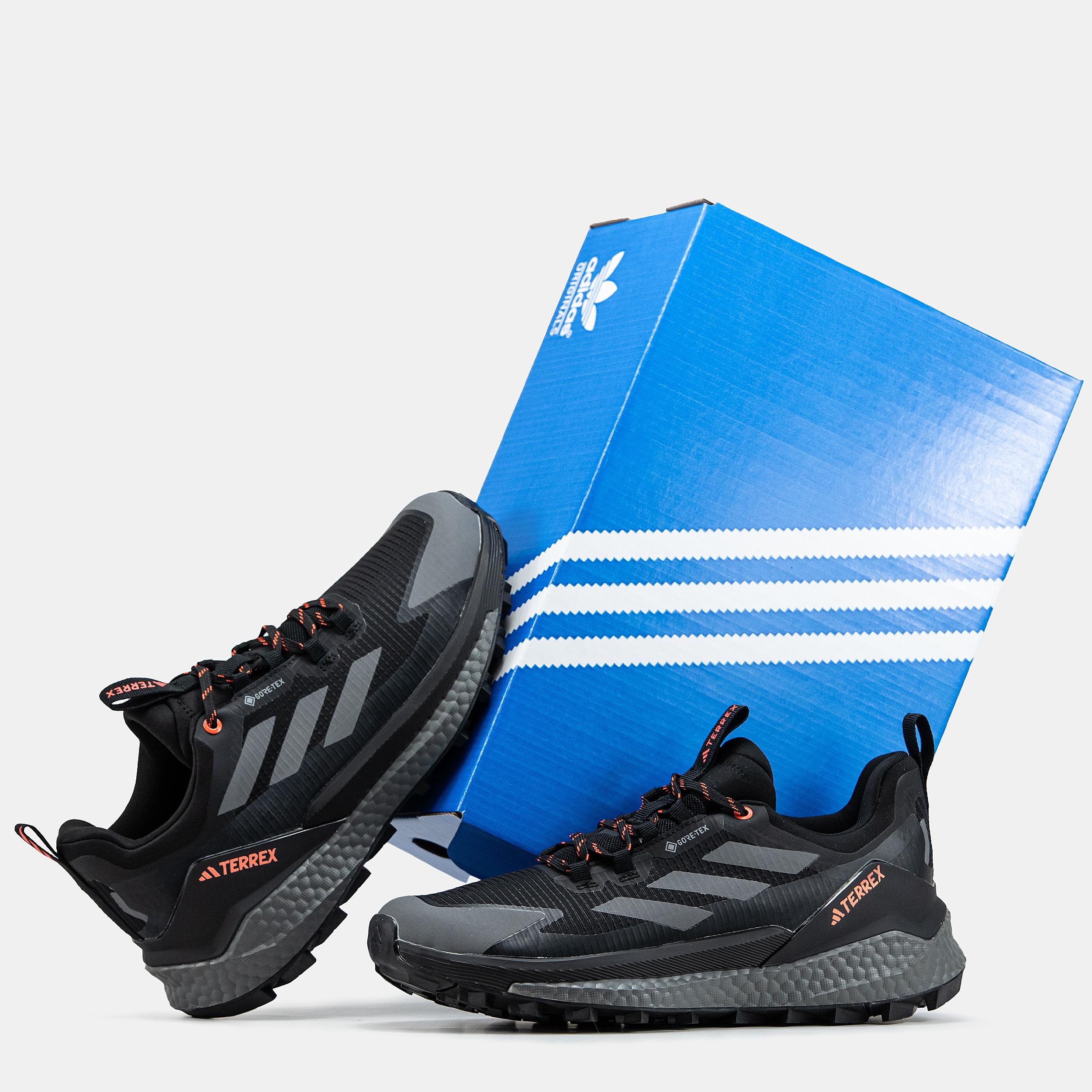 Adidas Terrex Free Hiker 2.0 Gore-Tex Grey Black Solar Red - изображение 9