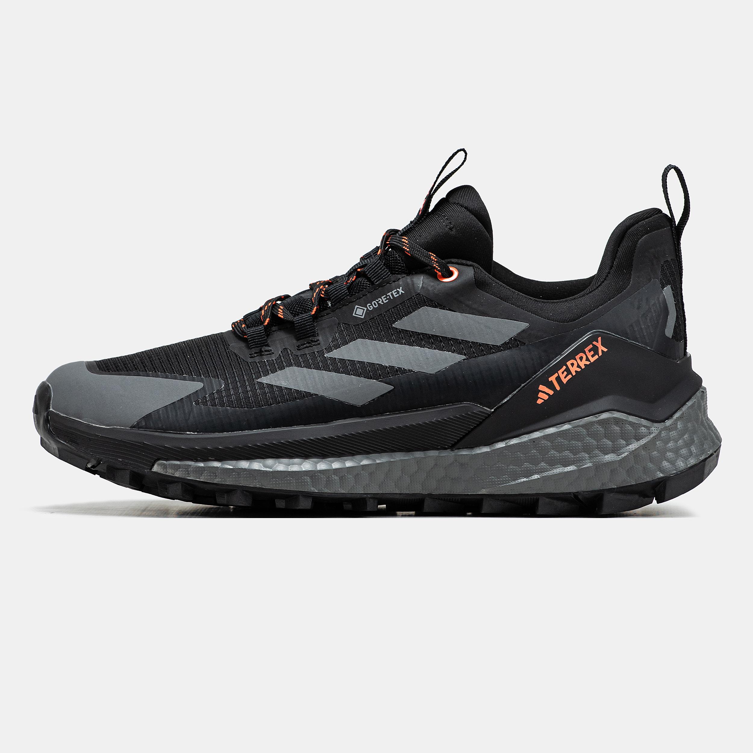 Adidas Terrex Free Hiker 2.0 Gore-Tex Grey Black Solar Red