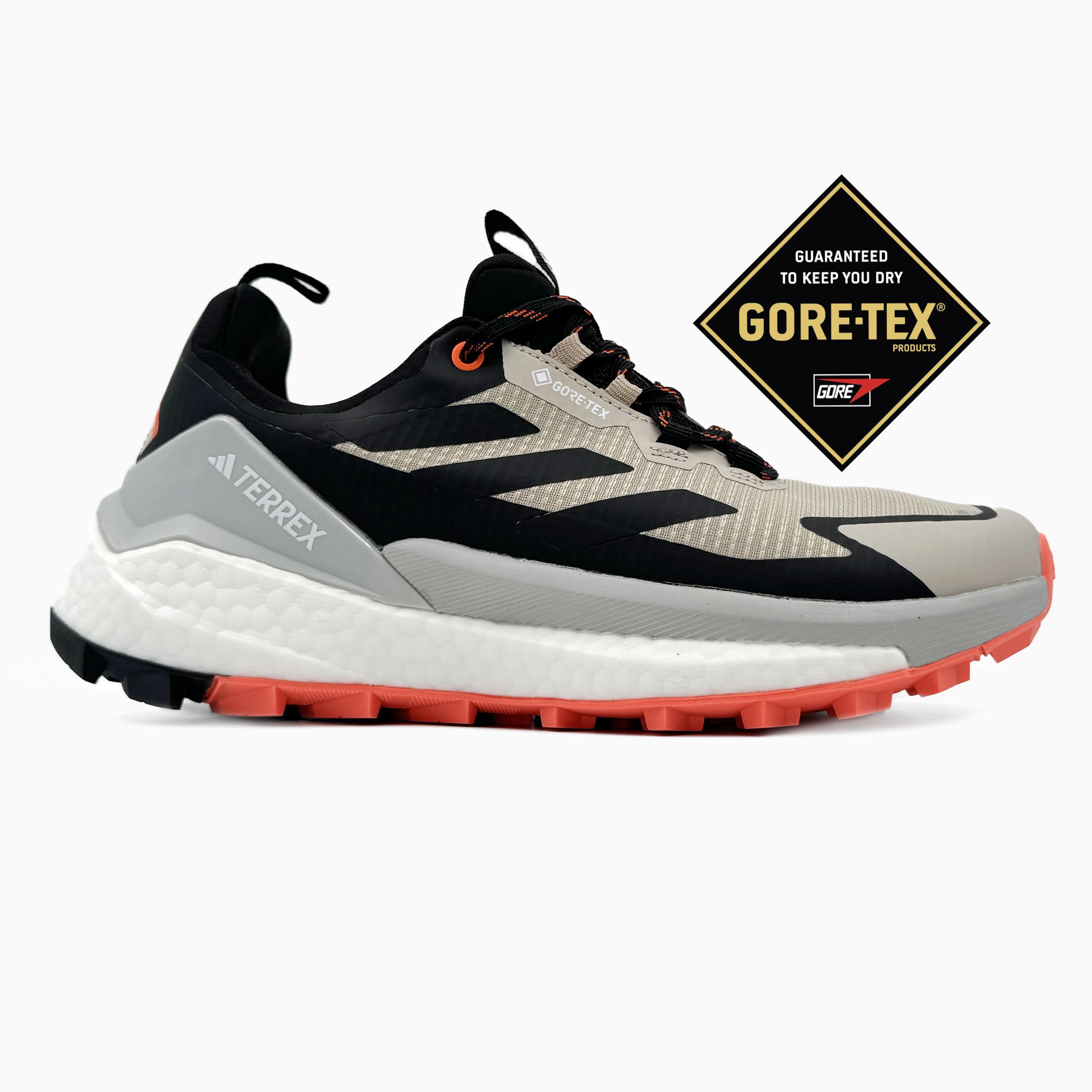 Adidas Terrex Agravic Flow 2 GORE-TEX Beige Black Orange - изображение 5