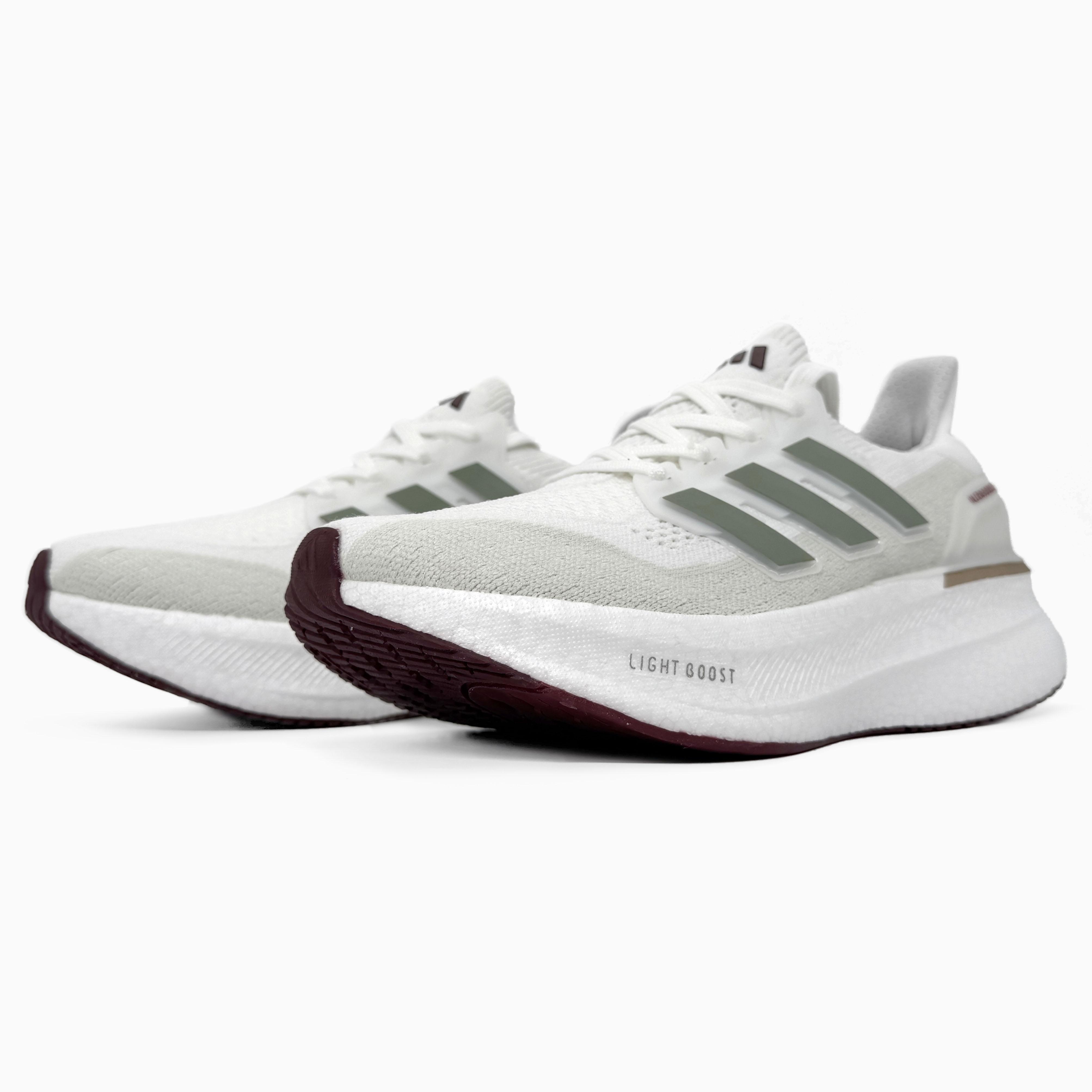 Adidas Ultraboost Light 5X White Green Gold - изображение 6