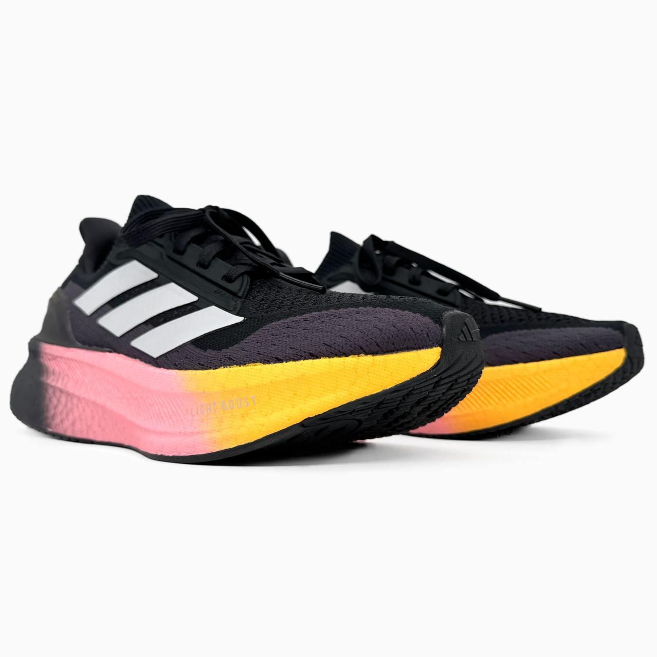 Adidas Ultraboost Light 5X Core Black Solar Pink Yellow - изображение 6