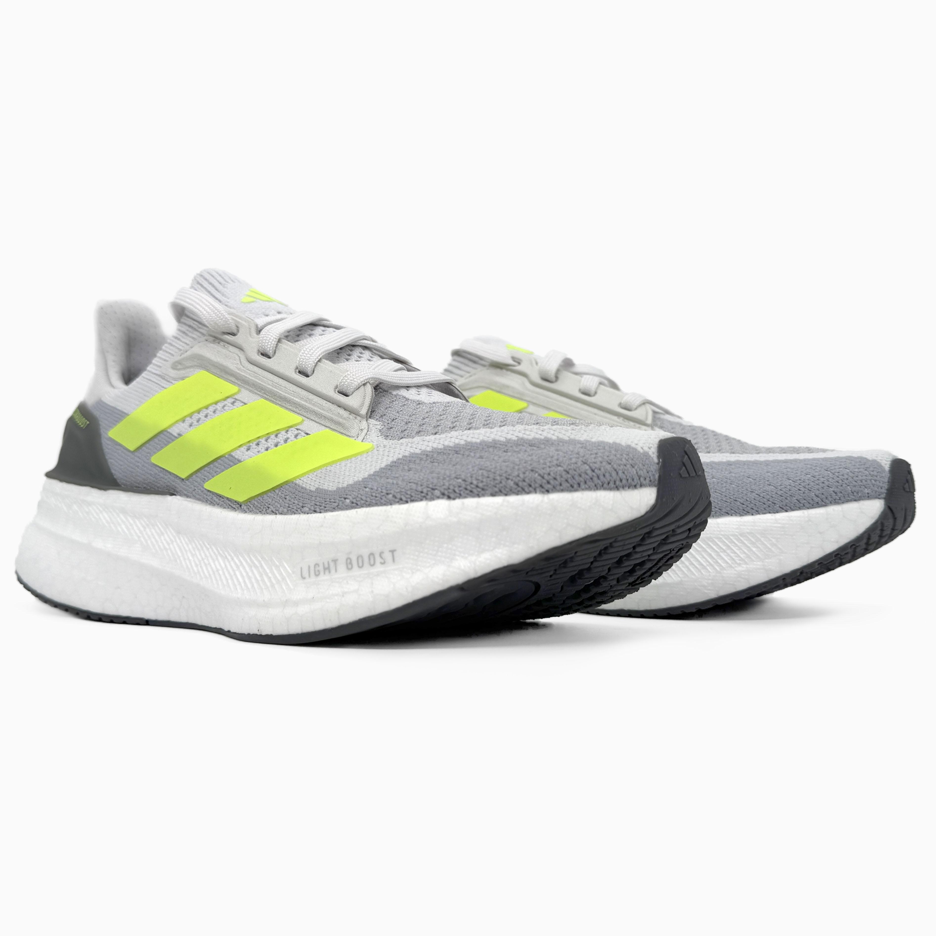 Adidas Ultraboost Light 5X Grey Lime - изображение 5
