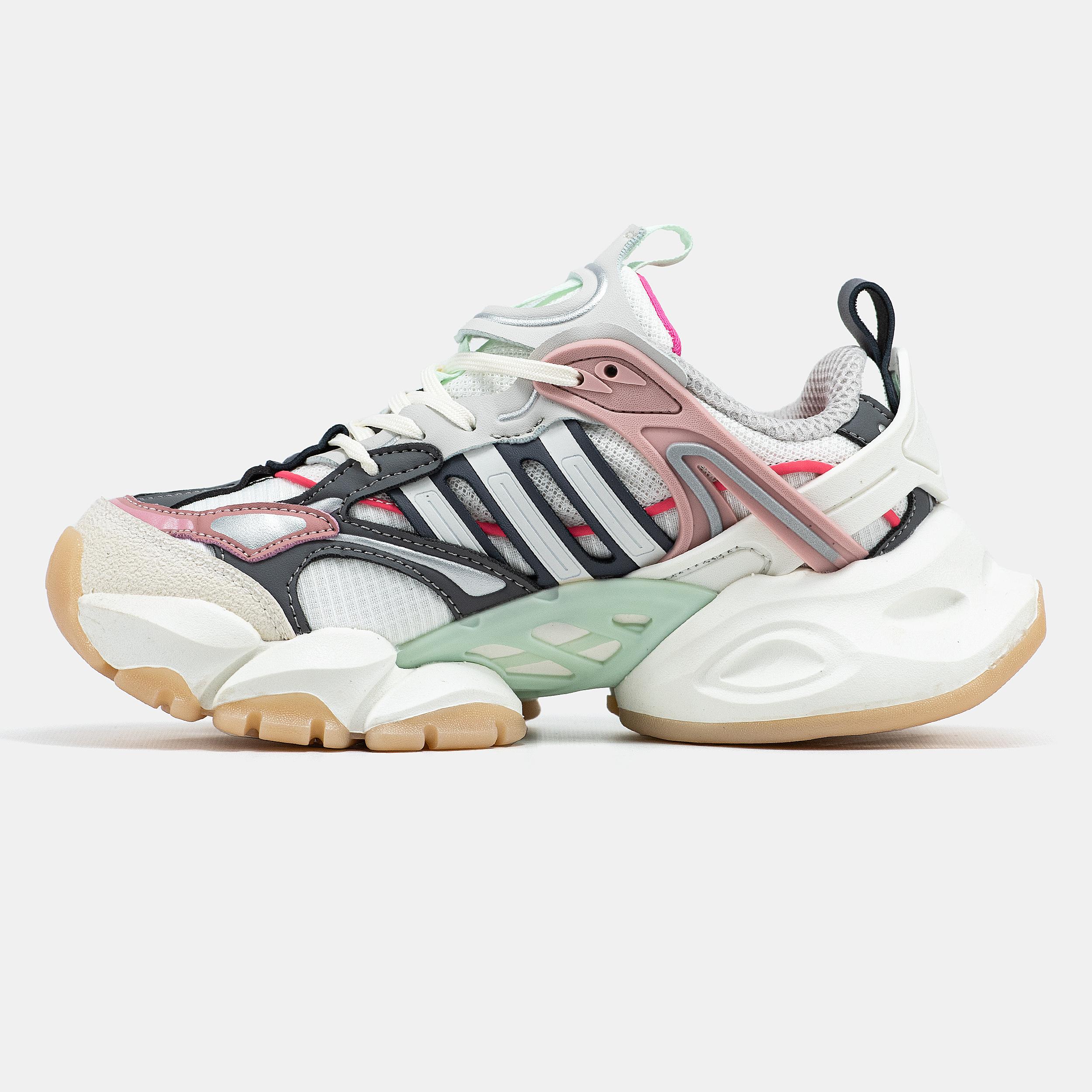 Adidas Vento XLG White Grey Mint Pink - изображение 2