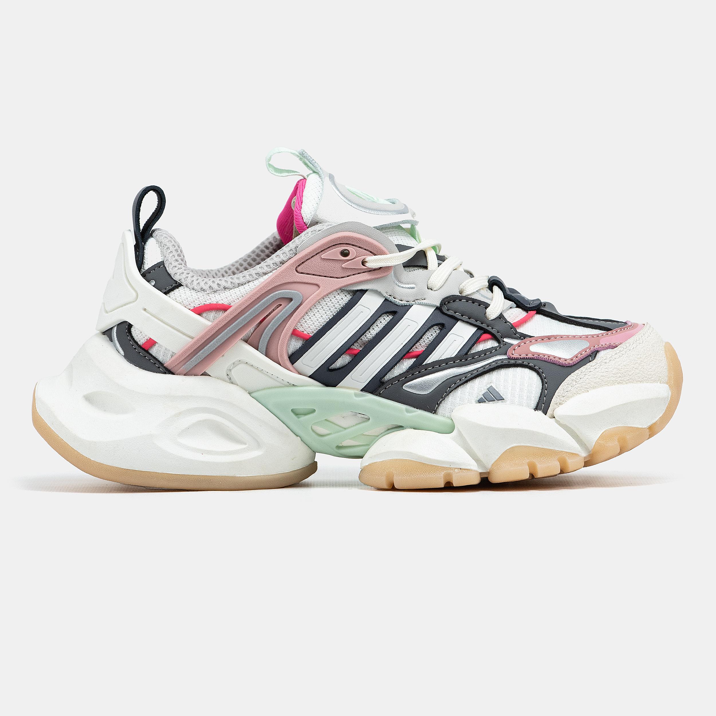 Adidas Vento XLG White Grey Mint Pink - изображение 4
