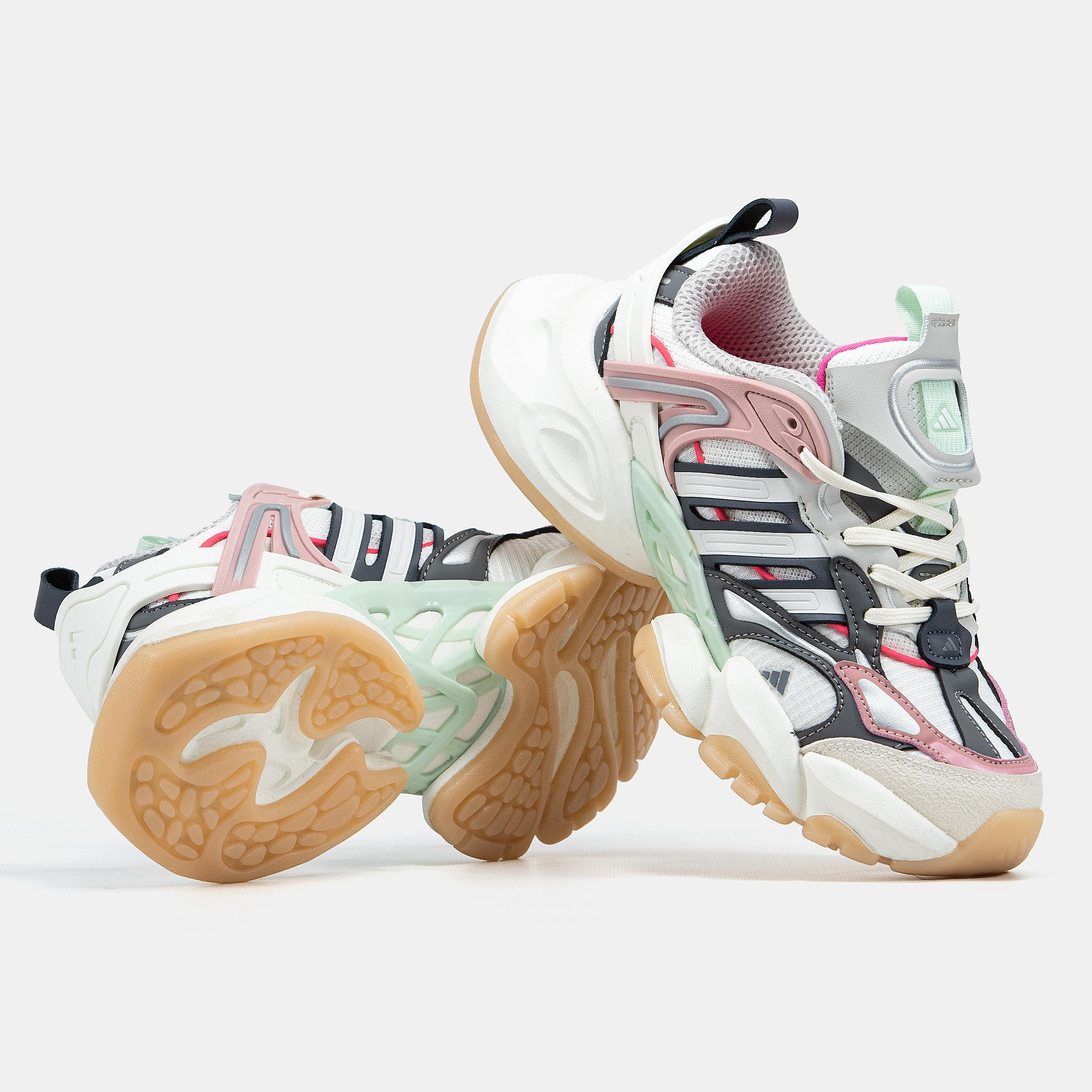 Adidas Vento XLG White Grey Mint Pink - изображение 7