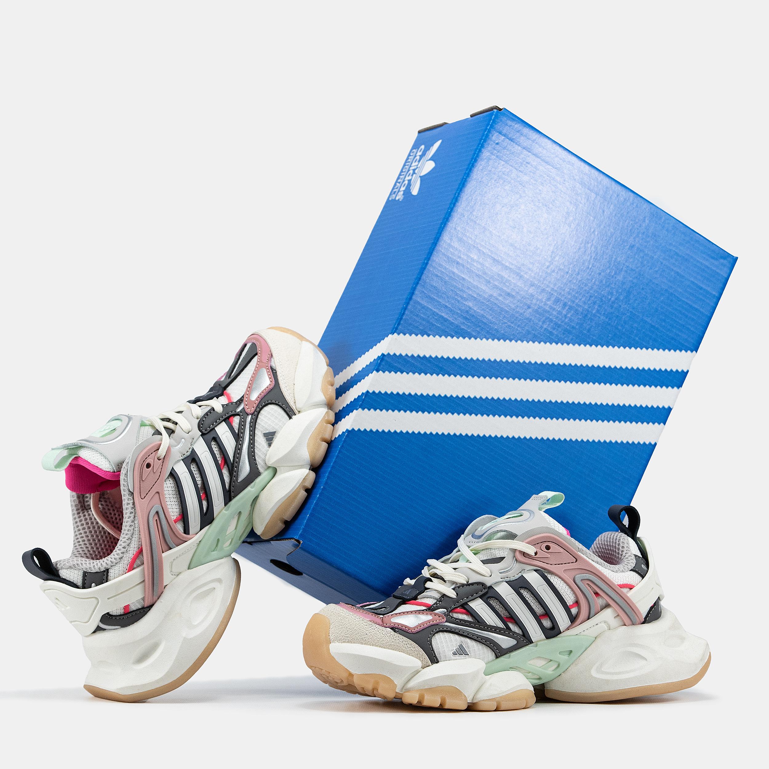 Adidas Vento XLG White Grey Mint Pink - изображение 8