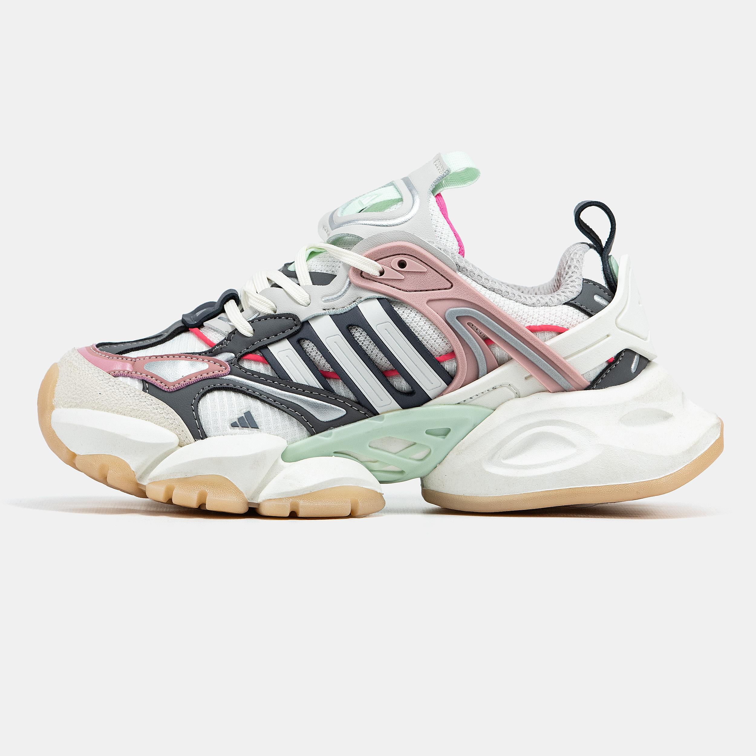 Adidas Vento XLG White Grey Mint Pink