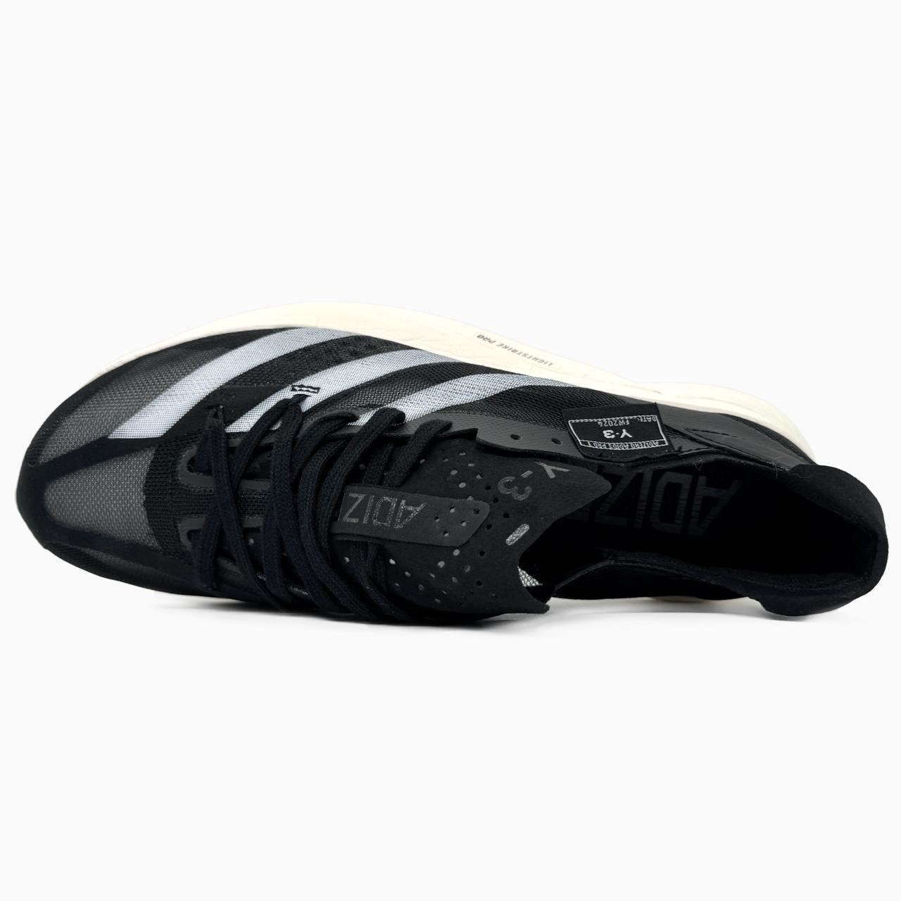 Adidas Y-3 Adizero Adios Pro 3 Black Grey - изображение 3