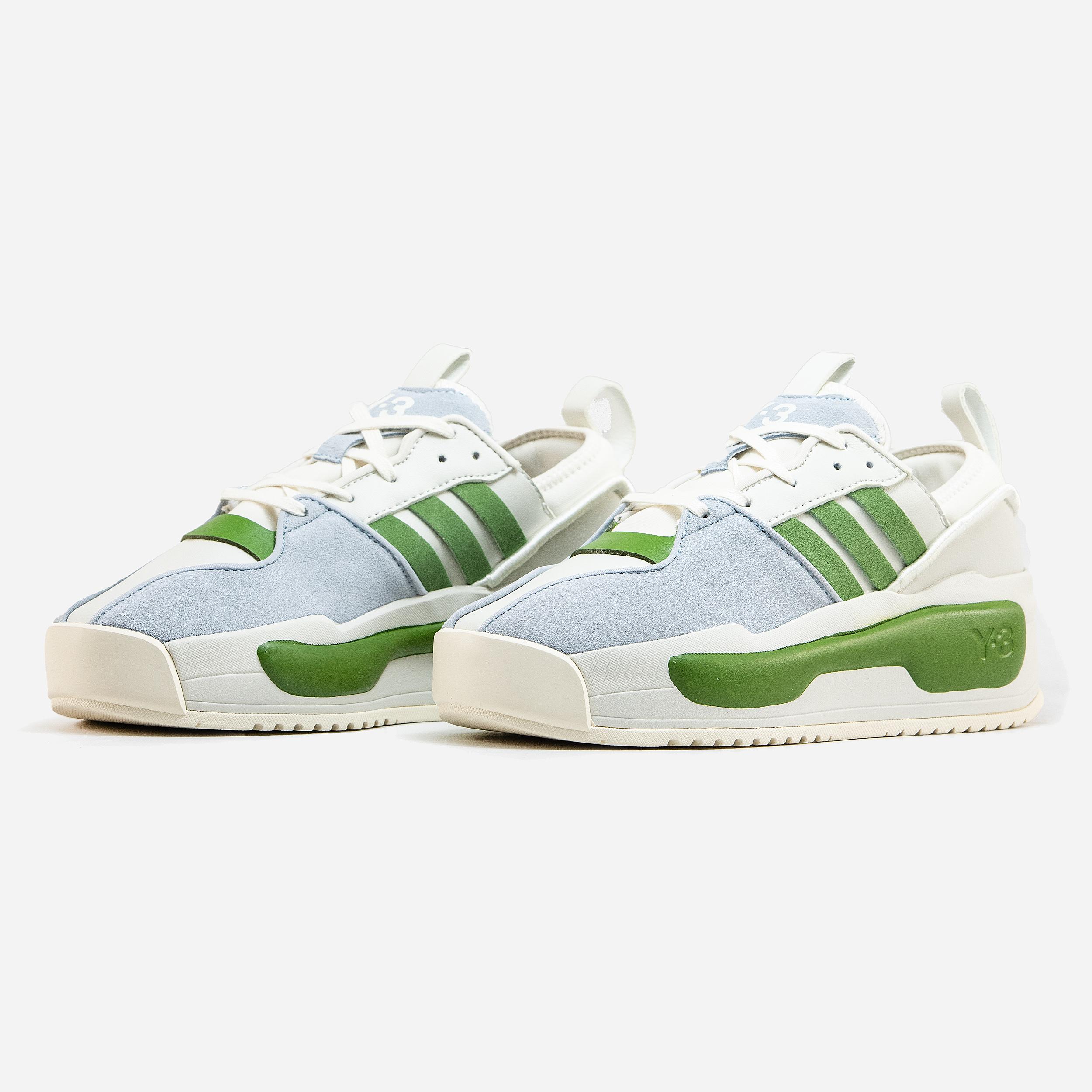 Adidas Y-3 Rivalry White Blue Green - изображение 7