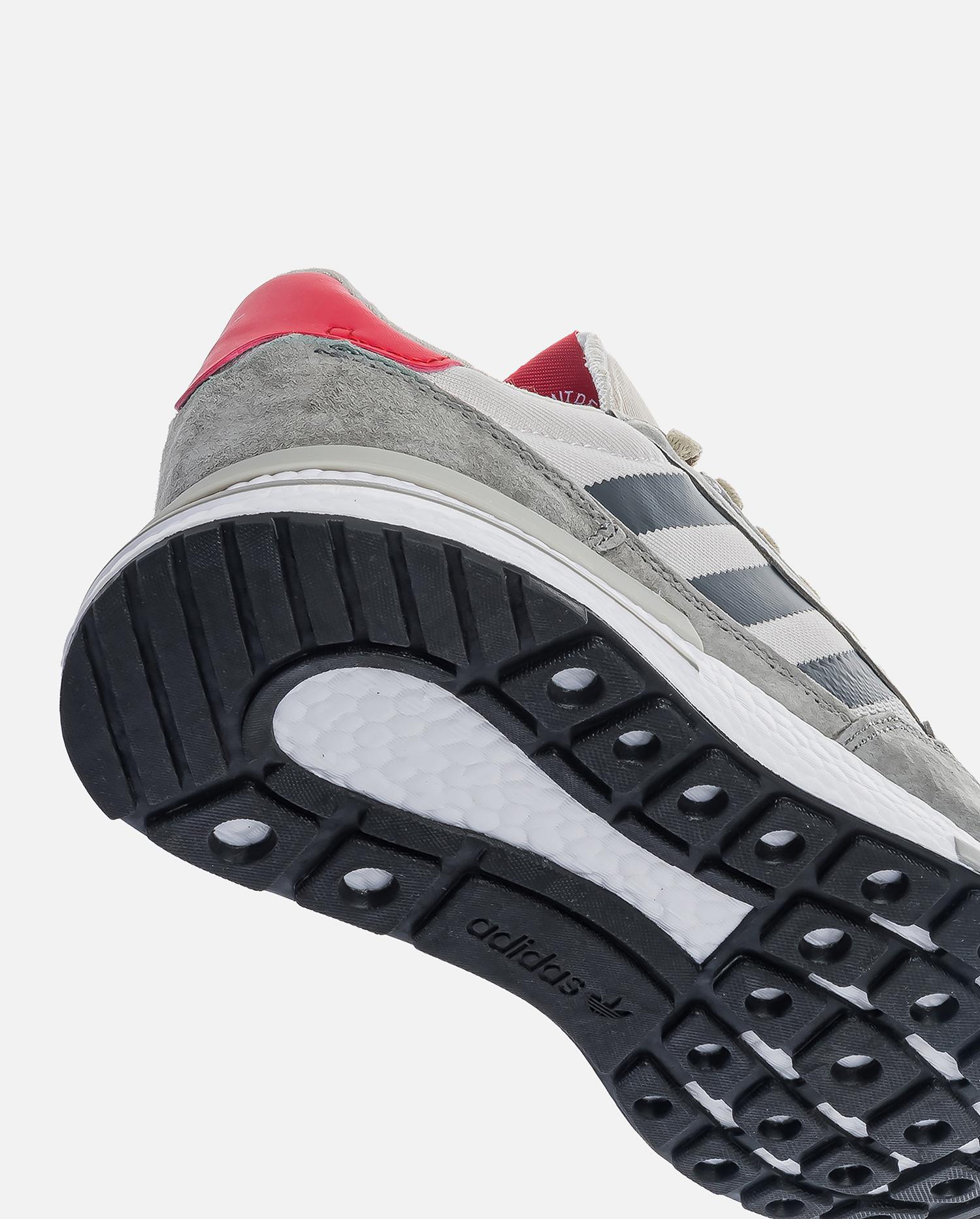 Adidas ZX 500 RM Grey Black Red - изображение 6
