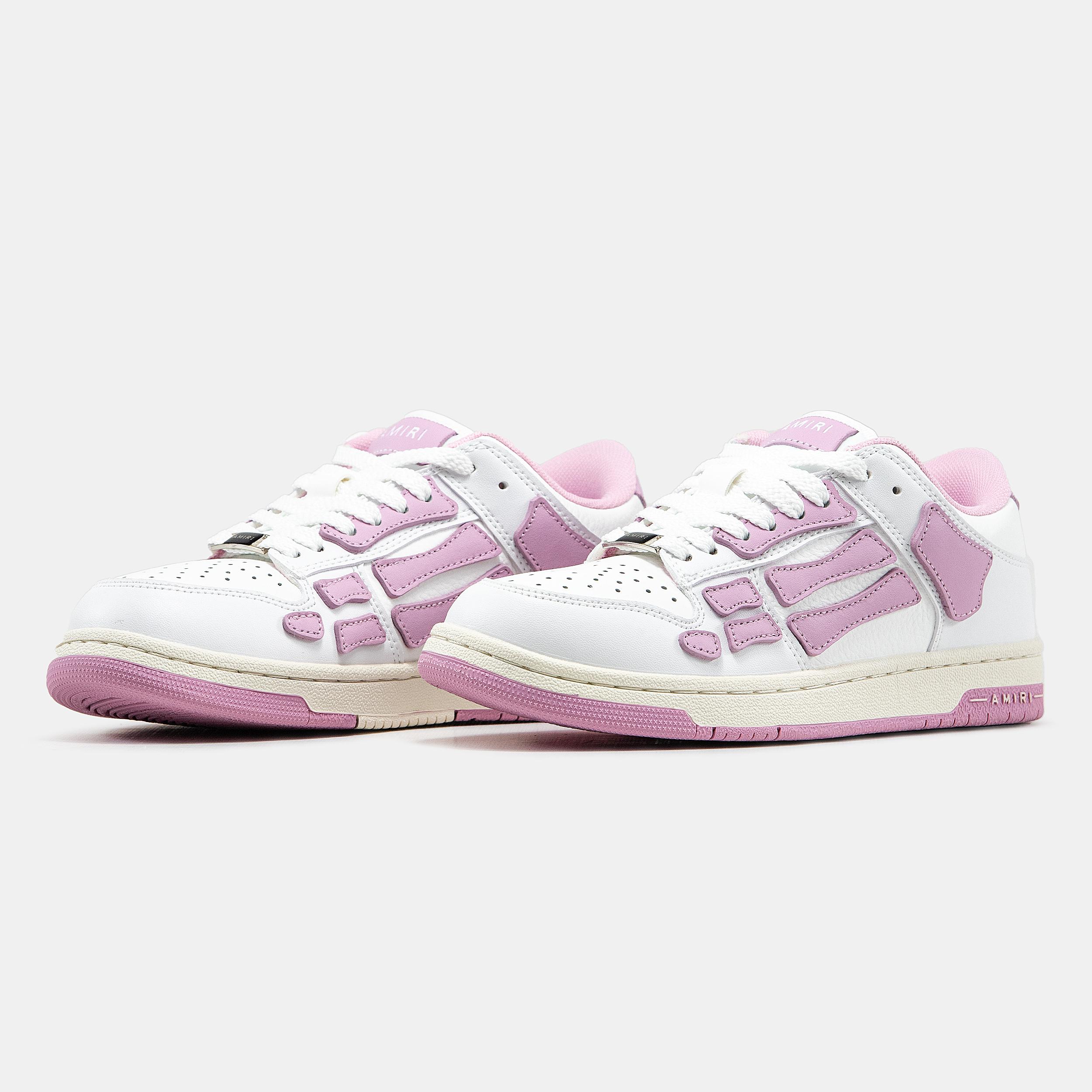 Amiri Skel Top Low White Pink - изображение 1