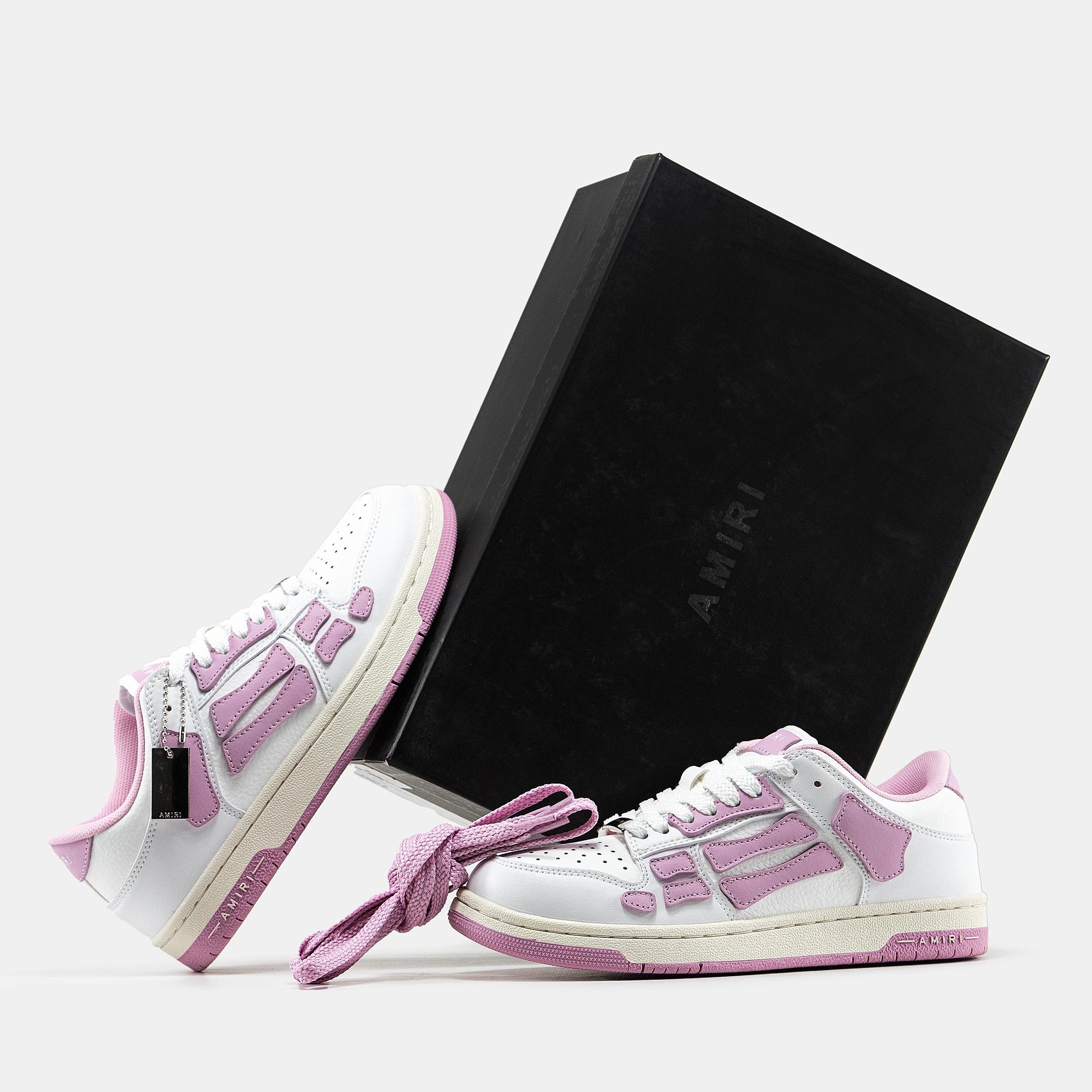 Amiri Skel Top Low White Pink - изображение 2