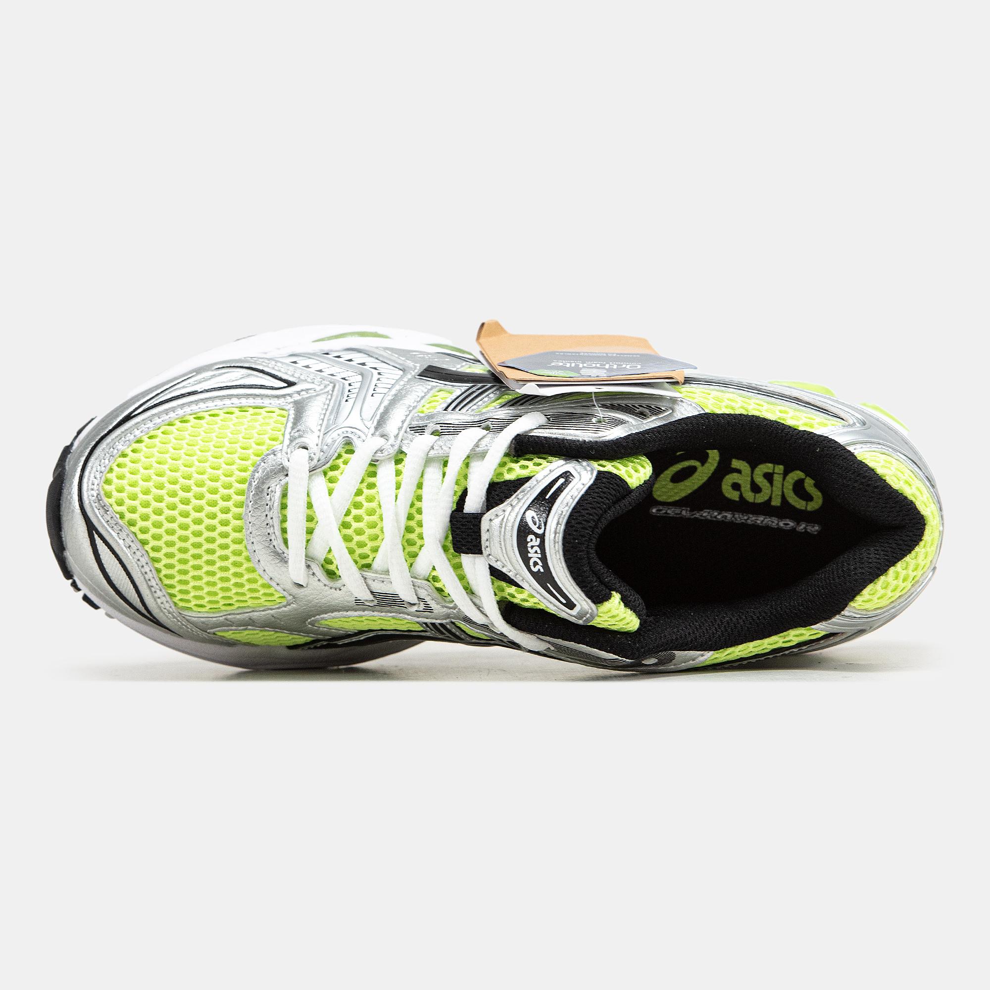 Asics Gel-Kayano 14 Silver Black Lime - изображение 3